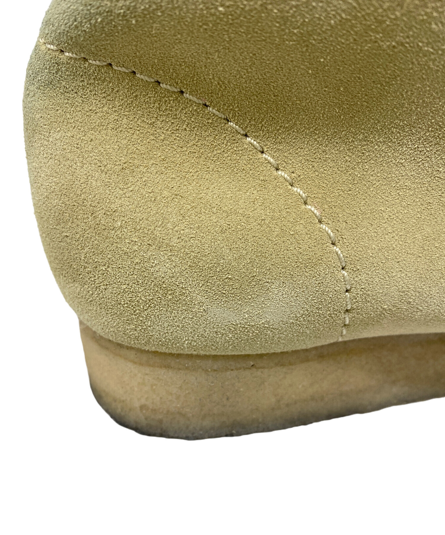 中古・古着通販】CLARKS (クラークス) ワラビーブーツ ベージュ サイズ