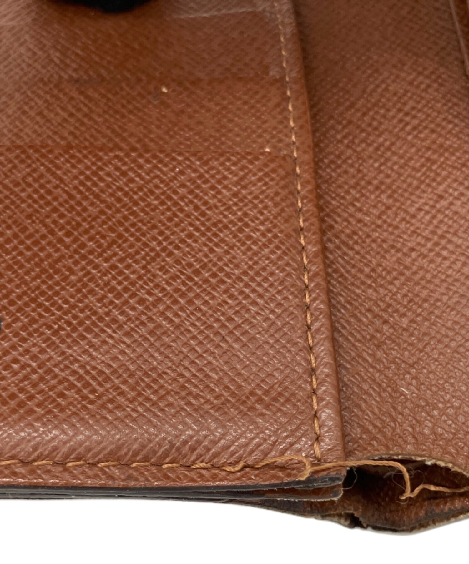 中古・古着通販】LOUIS VUITTON (ルイ ヴィトン) 2つ折り財布 ブラウン