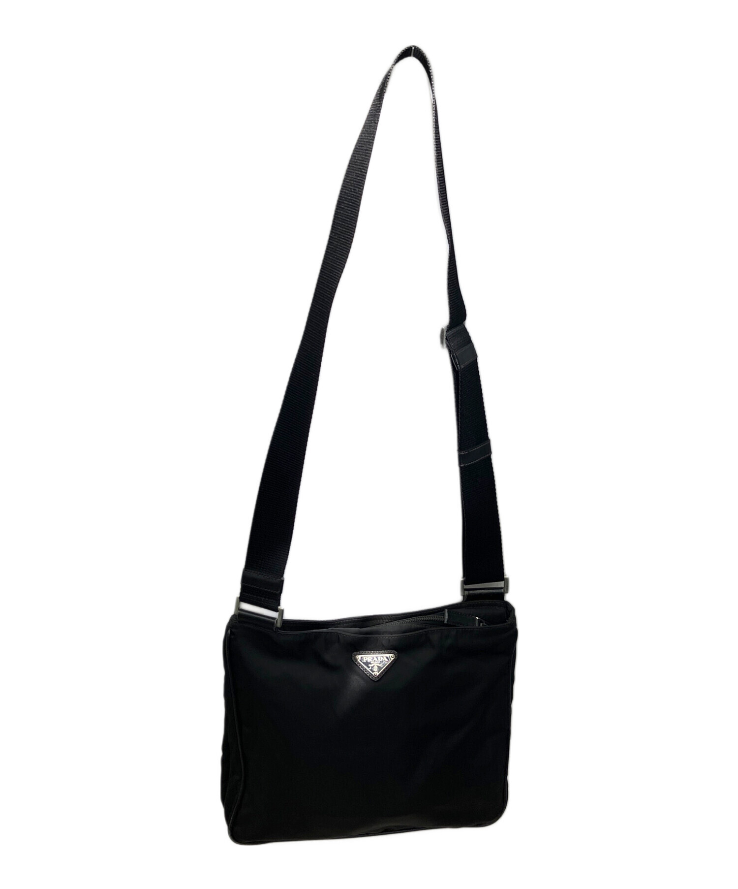 中古・古着通販】PRADA (プラダ) ショルダーバッグ ブラック｜ブランド
