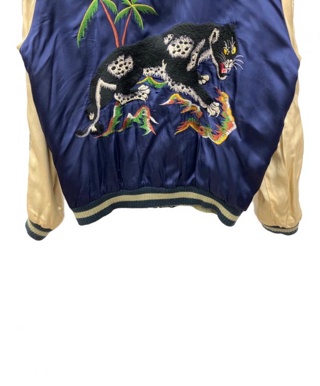 中古・古着通販】CROPPED HEADS (クロップドヘッズ) スカジャン ブルー