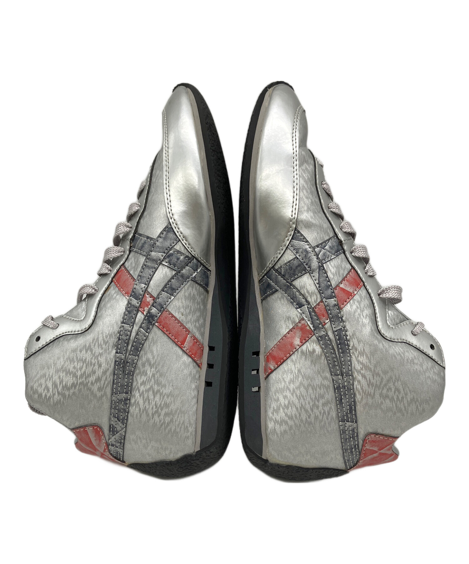 中古・古着通販】asics (アシックス) ドライビングシューズ シルバー