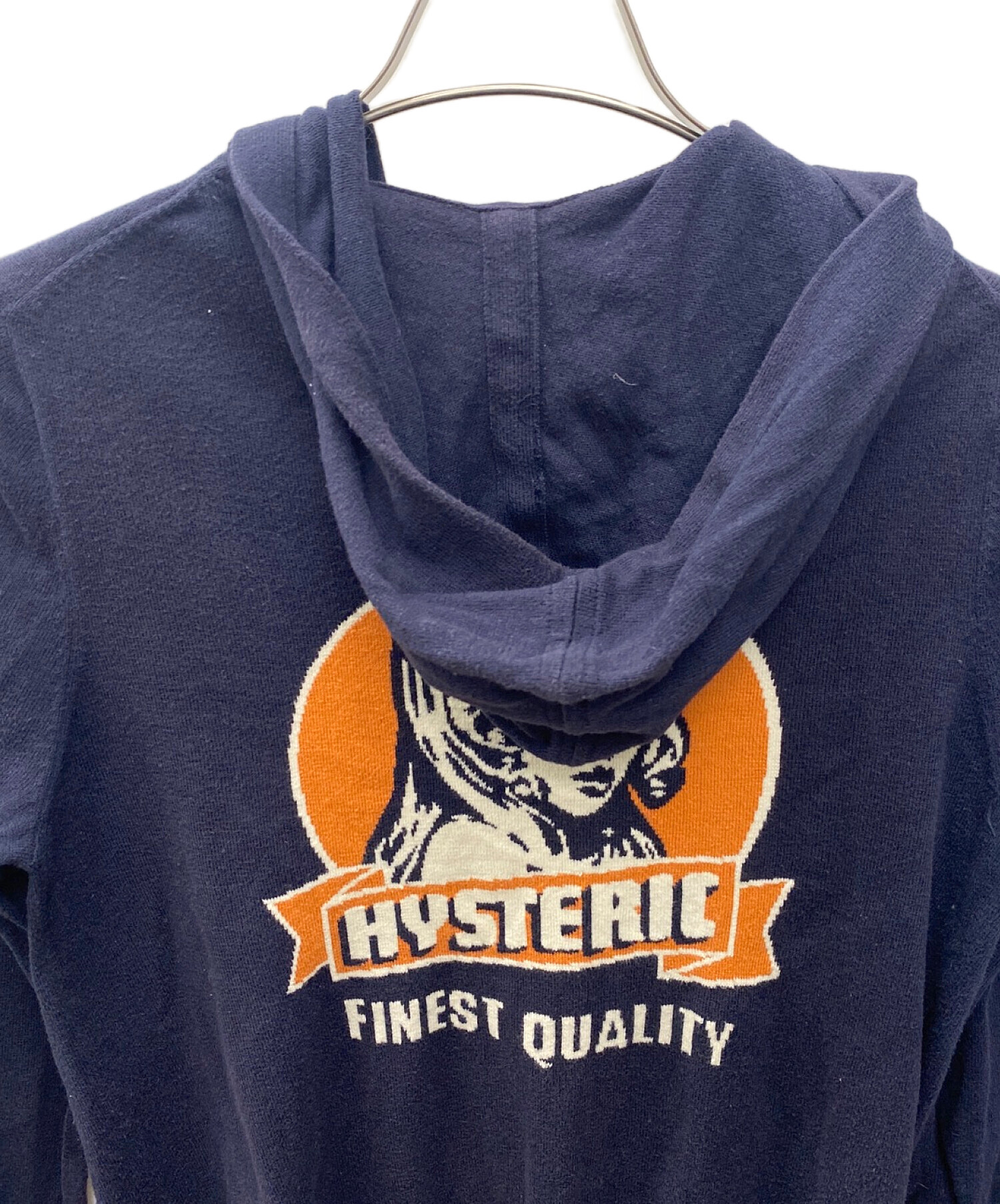 Hysteric Glamour パーカー ネイビー S 初期タグ スパイ メンズ Hysteric Glamour パーカー ネイビー S 初期タグ スパイ