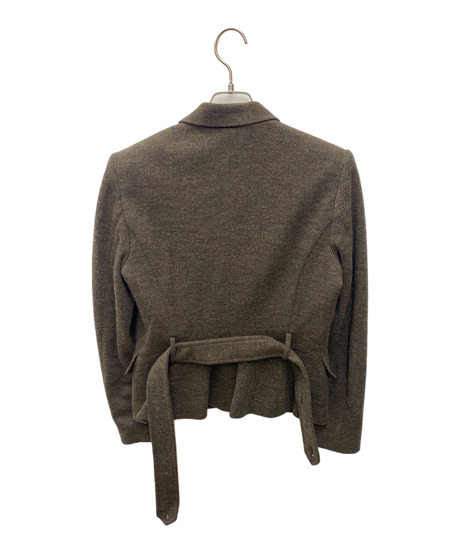 LAUREN RALPH LAUREN テーラードジャケット ブラウン 中古・古着通販】Polo by Ralph Lauren (ポロ バイ ラルフローレン