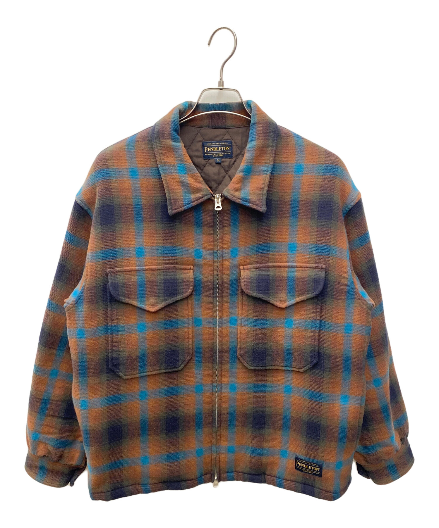 PENDLETON niko and チェック柄 ジップアップ ジャケット M PENDLETON