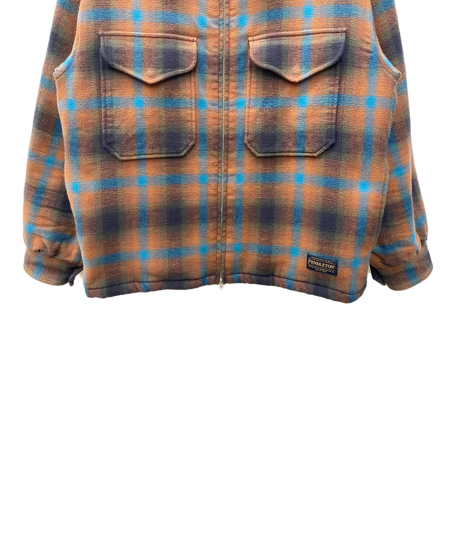 PENDLETON niko and チェック柄 ジップアップ ジャケット M PENDLETON