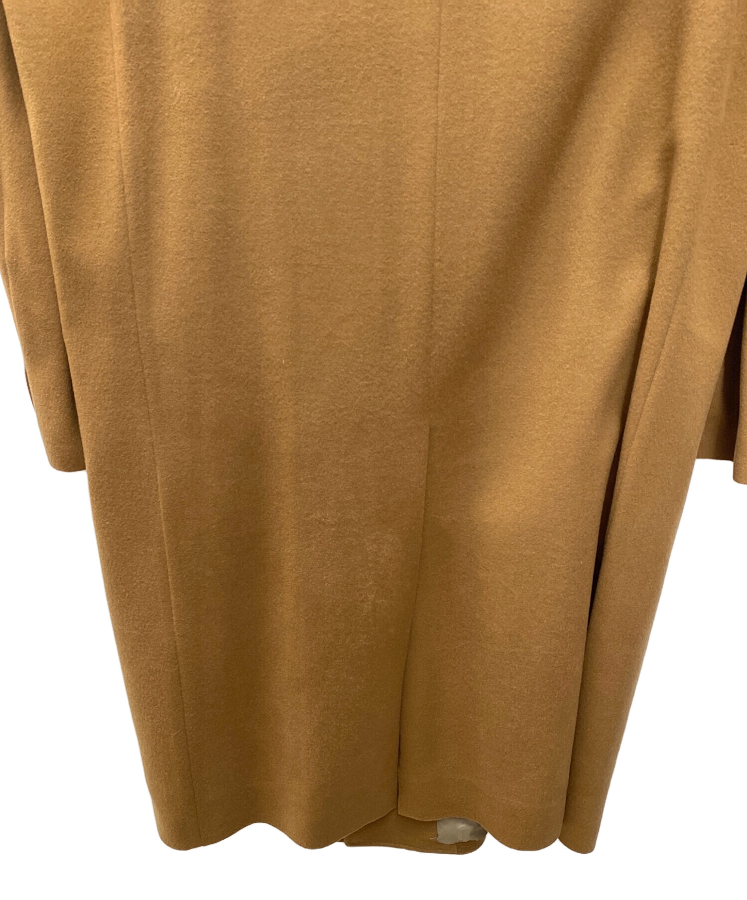 中古・古着通販】- (-) カシミヤコート キャメル サイズ:L｜ブランド