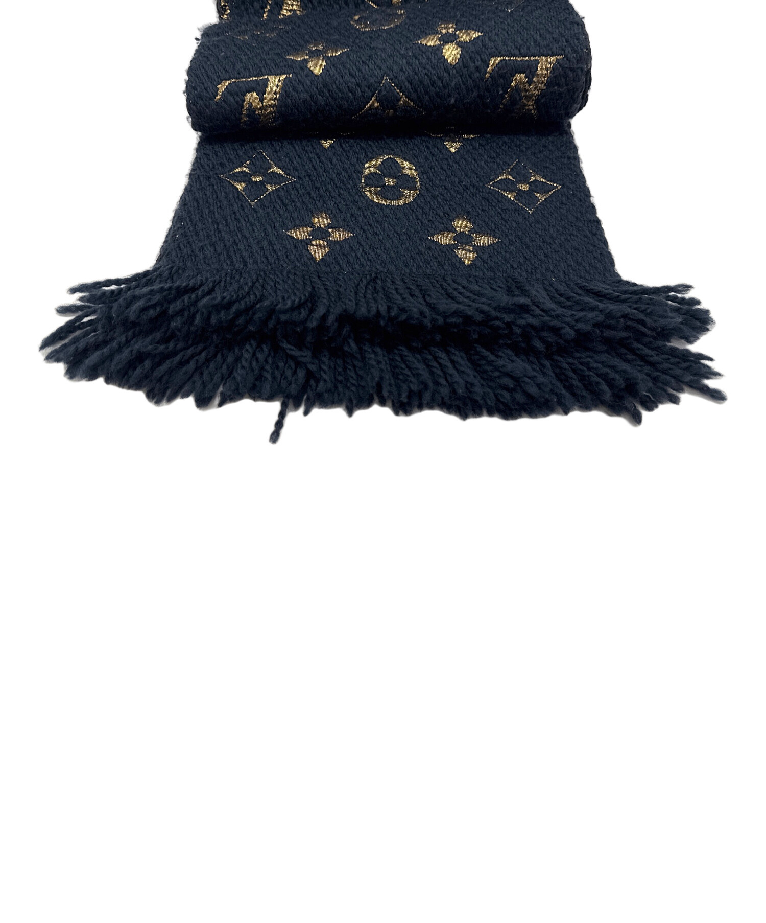 中古・古着通販】LOUIS VUITTON (ルイ ヴィトン) マフラー ネイビー