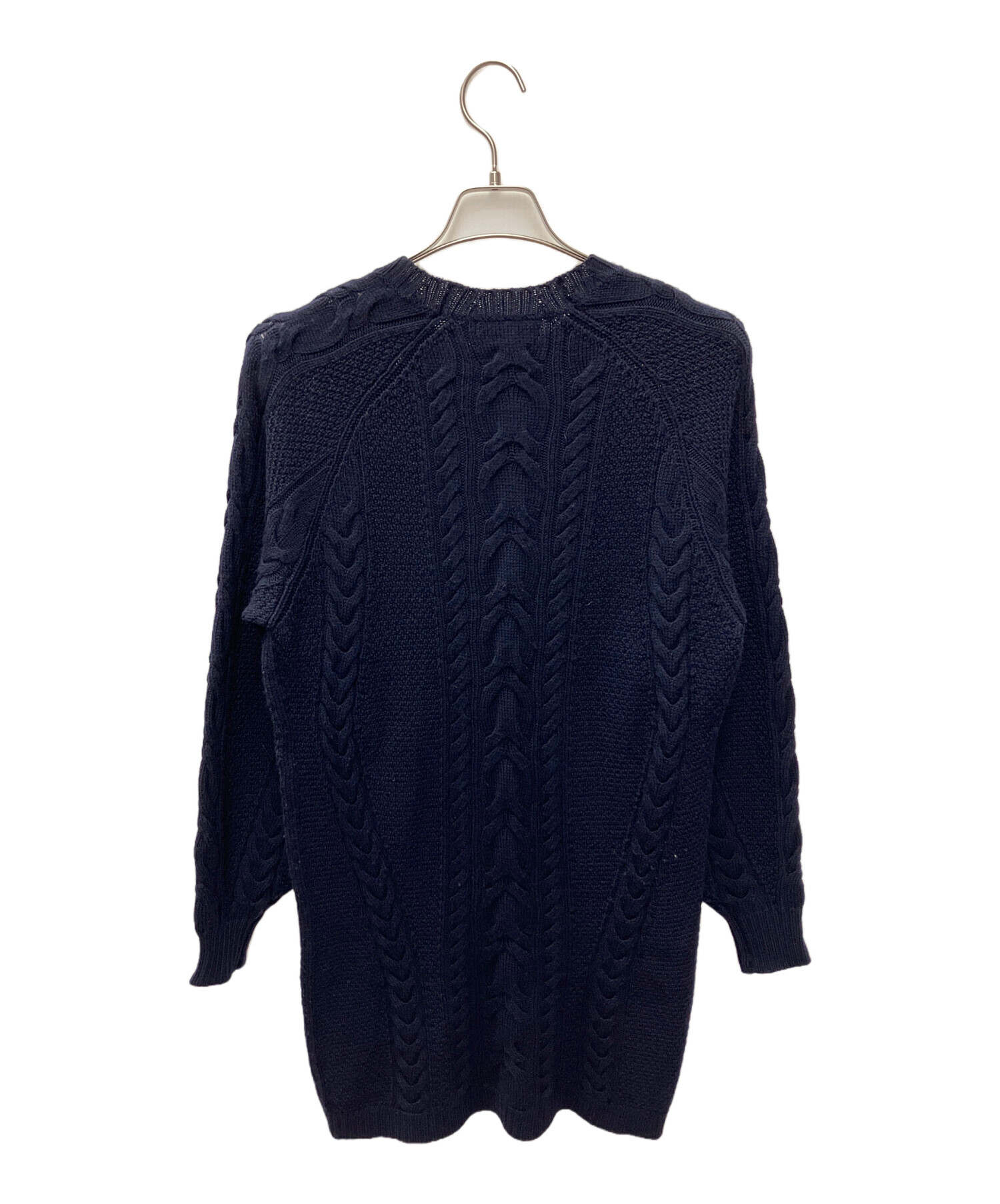 Polo Ralph Lauren ネイビー ニットワンピース L(12-14) 中古・古着通販】POLO RALPH LAUREN (ポロ・ラルフローレン) ニット