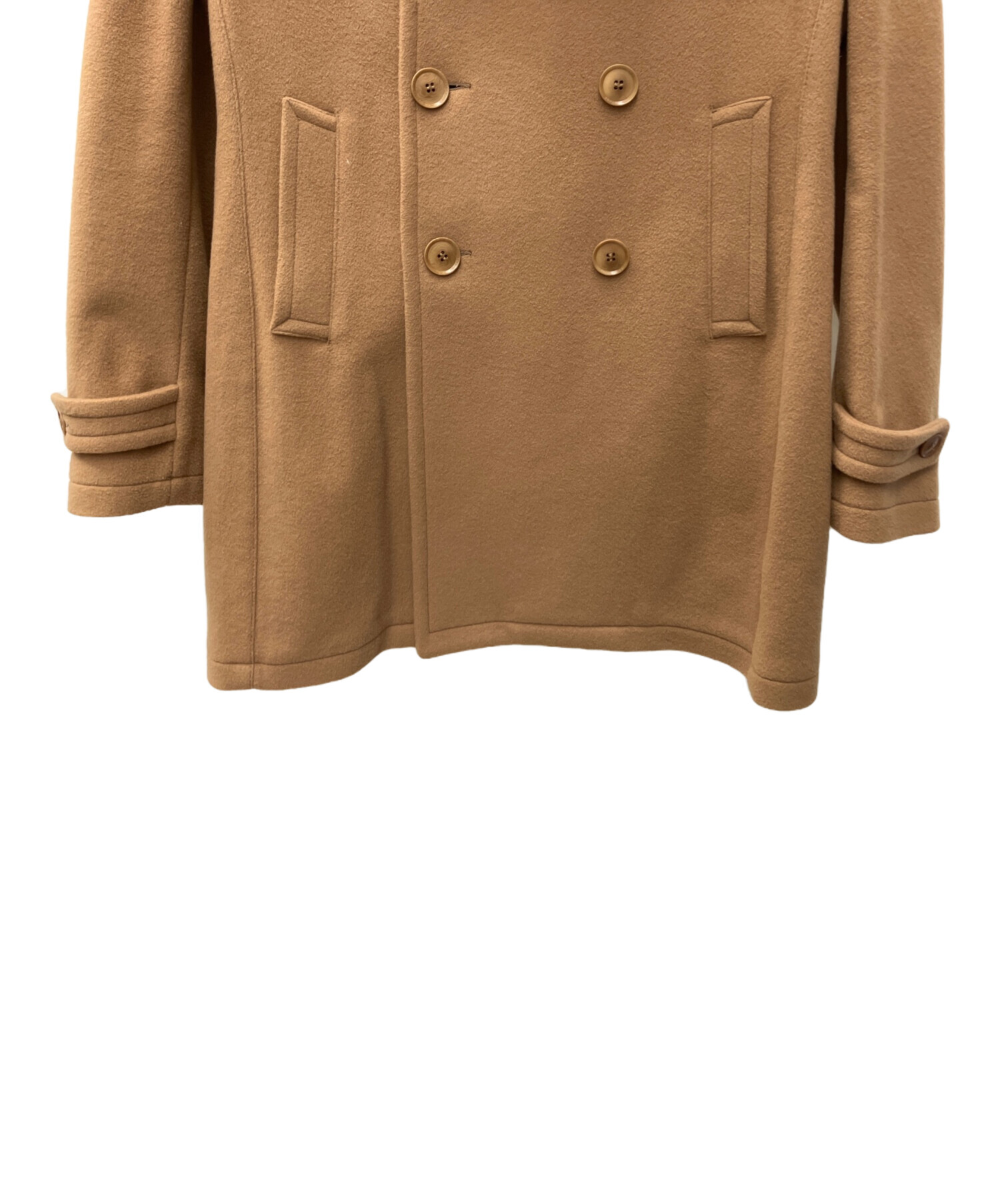 中古・古着通販】TAGLIATORE (タリアトーレ) Pコート キャメル サイズ
