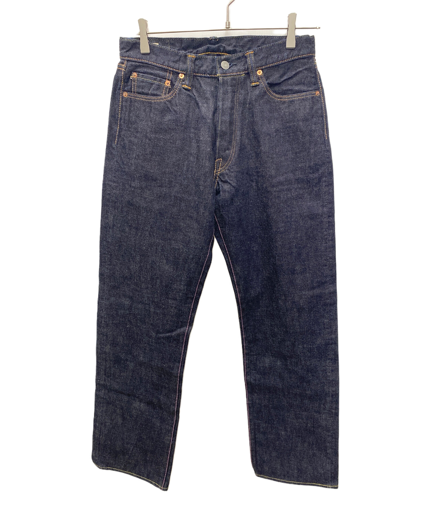 桃太郎ジーンズ メンズ デニムパンツ インディゴ W34 中古・古着通販】MOMOTARO JEANS (桃太郎ジーンズ) デニムパンツ