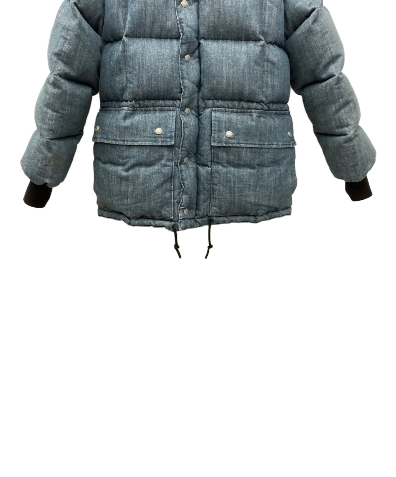中古・古着通販】EVISU (エヴィス) ダウンジャケット インディゴ