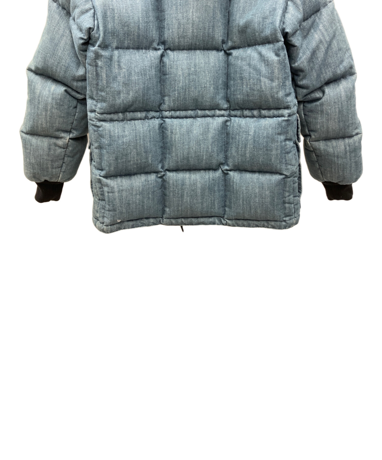 中古・古着通販】EVISU (エヴィス) ダウンジャケット インディゴ