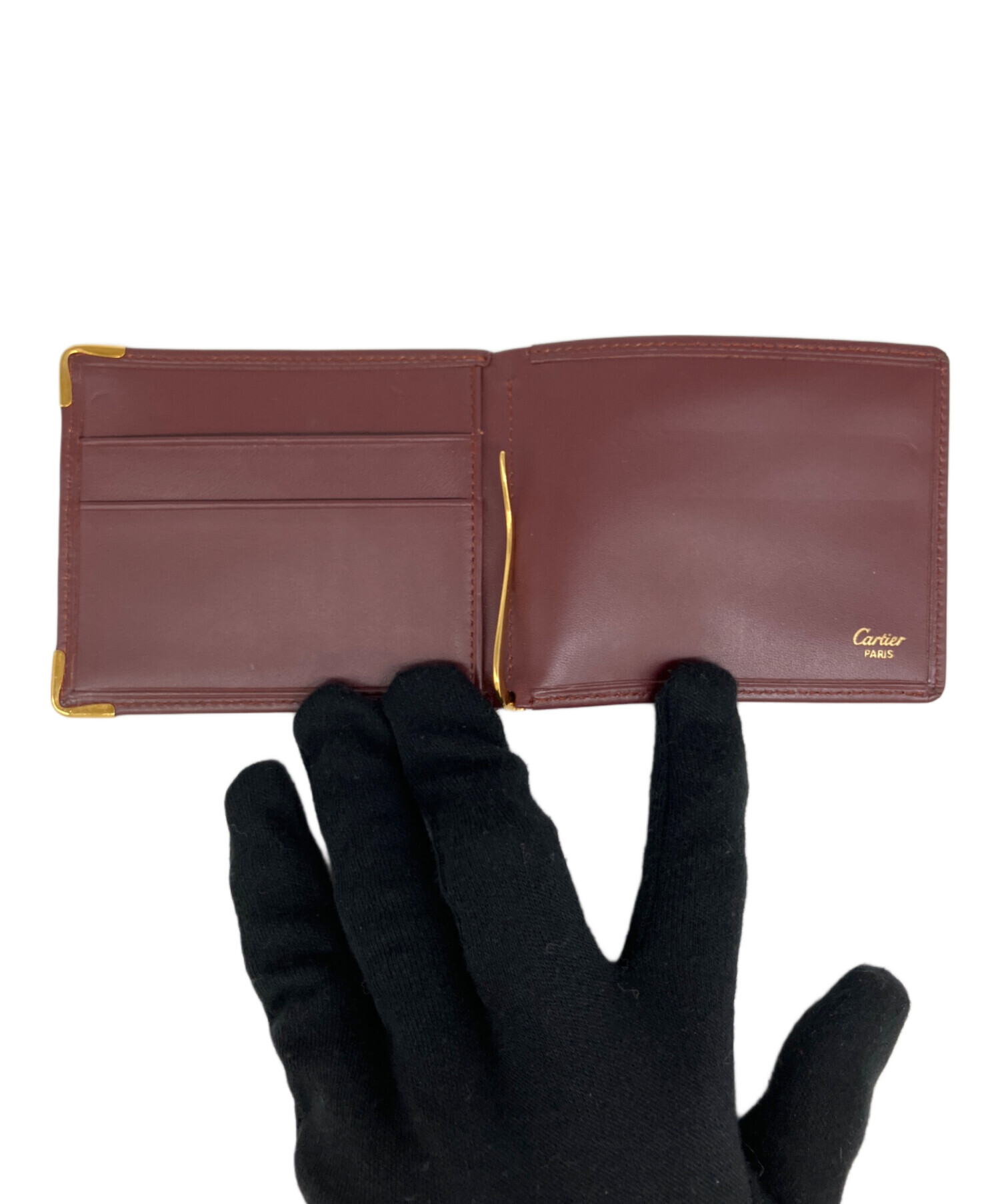 中古・古着通販】Cartier (カルティエ) カードケース ボルドー