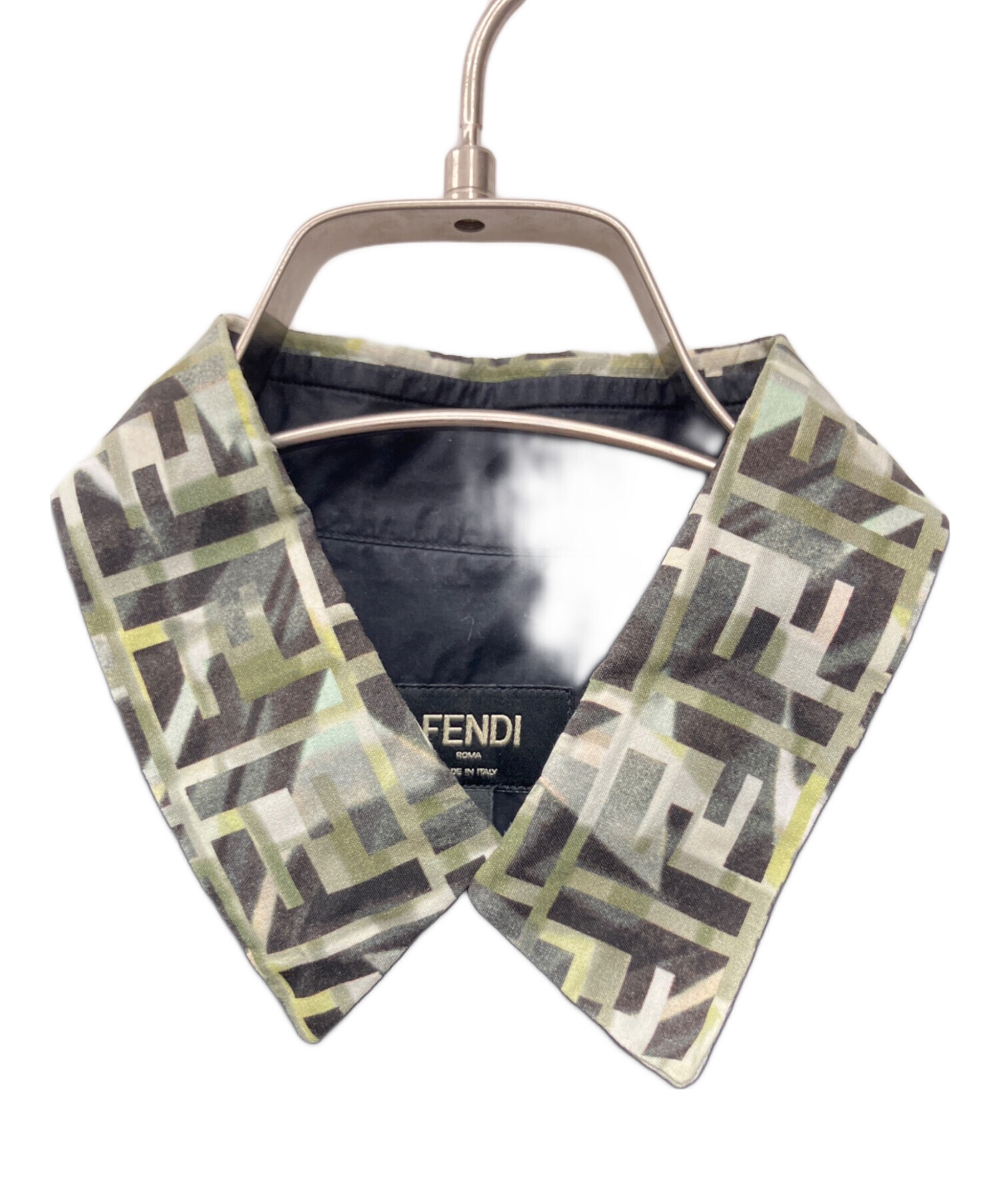 中古・古着通販】FENDI (フェンディ) 長袖シャツ ブラック サイズ:39