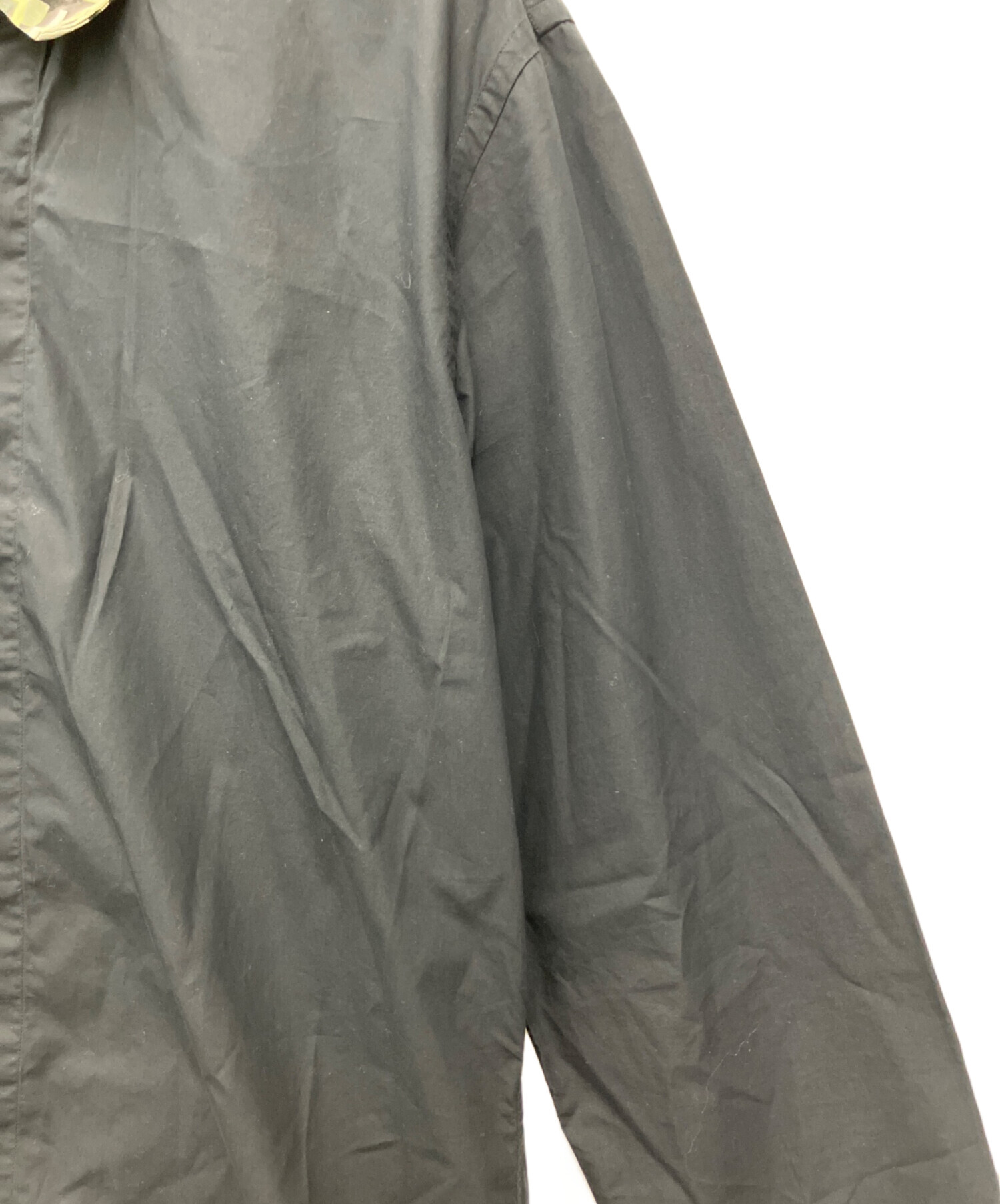中古・古着通販】FENDI (フェンディ) 長袖シャツ ブラック サイズ:39