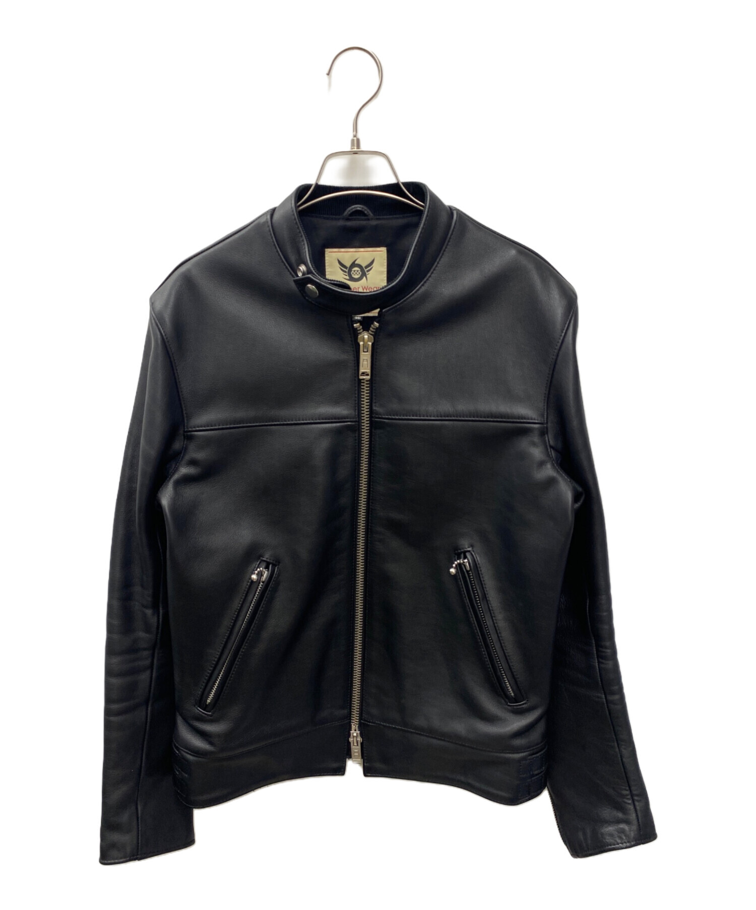 中古・古着通販】666 LEATHER WEAR (666レザーウェア) ライダース 中古・古着通販】666 LEATHER WEAR (666レザーウェア) ライダース