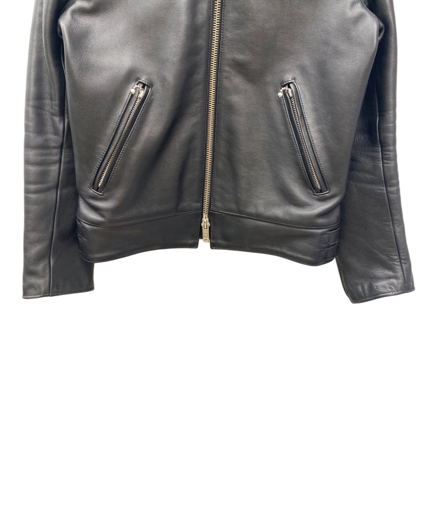 中古・古着通販】666 LEATHER WEAR (666レザーウェア) ライダース