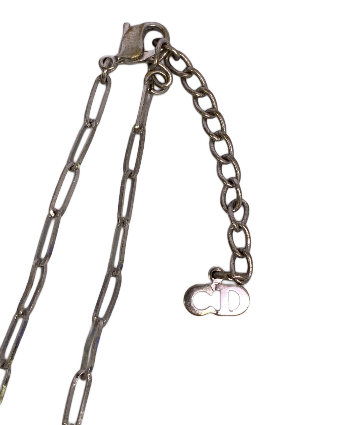 中古・古着通販】Dior (ディオール) チェーンネックレス シルバー