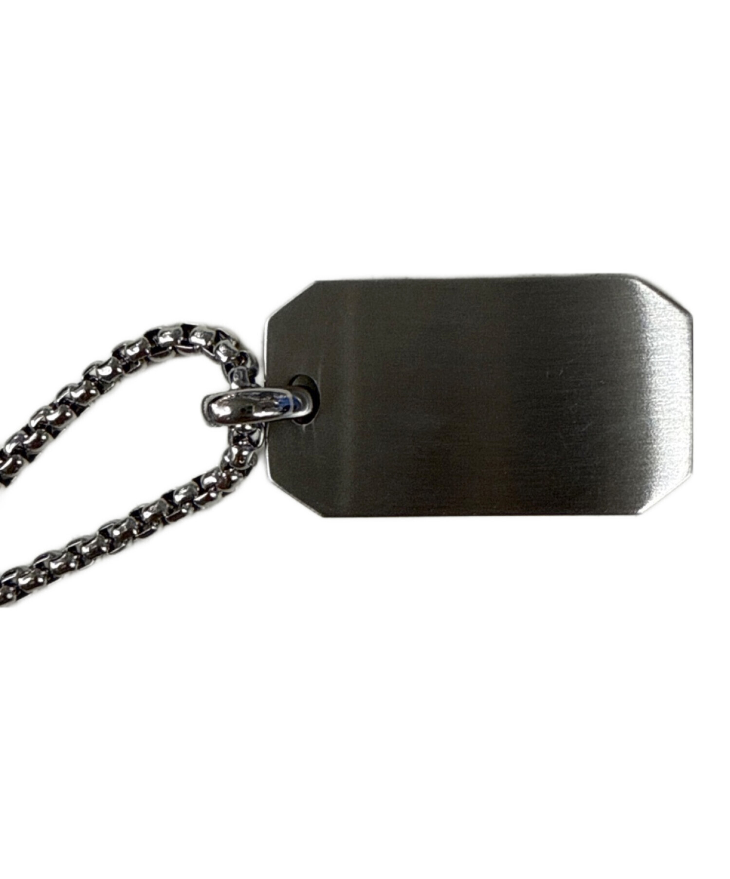 中古・古着通販】DIESEL (ディーゼル) ドッグタグネックレス シルバー