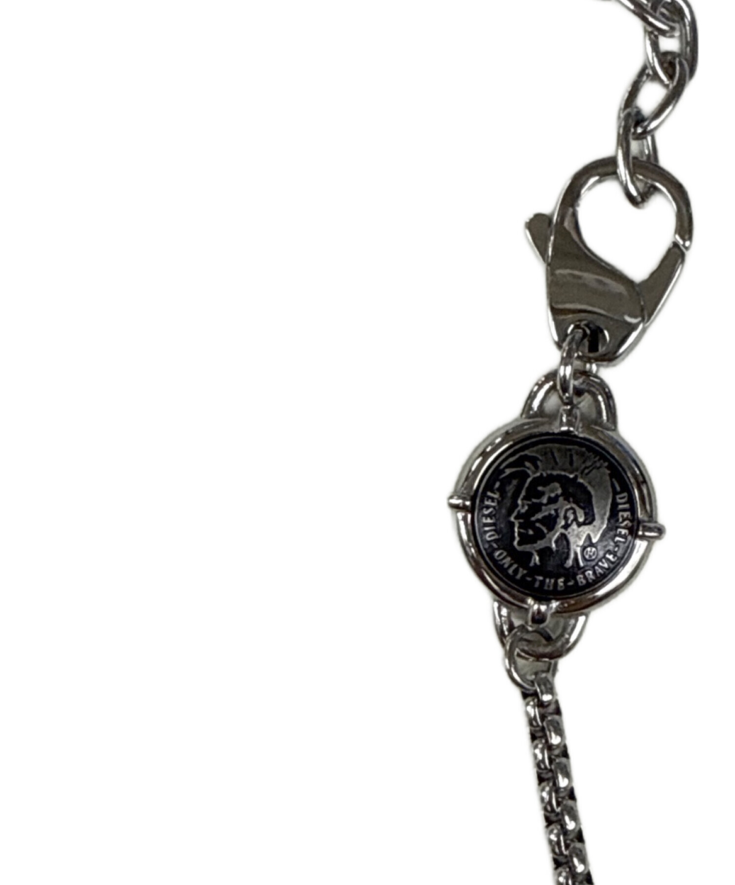 中古・古着通販】DIESEL (ディーゼル) ドッグタグネックレス シルバー