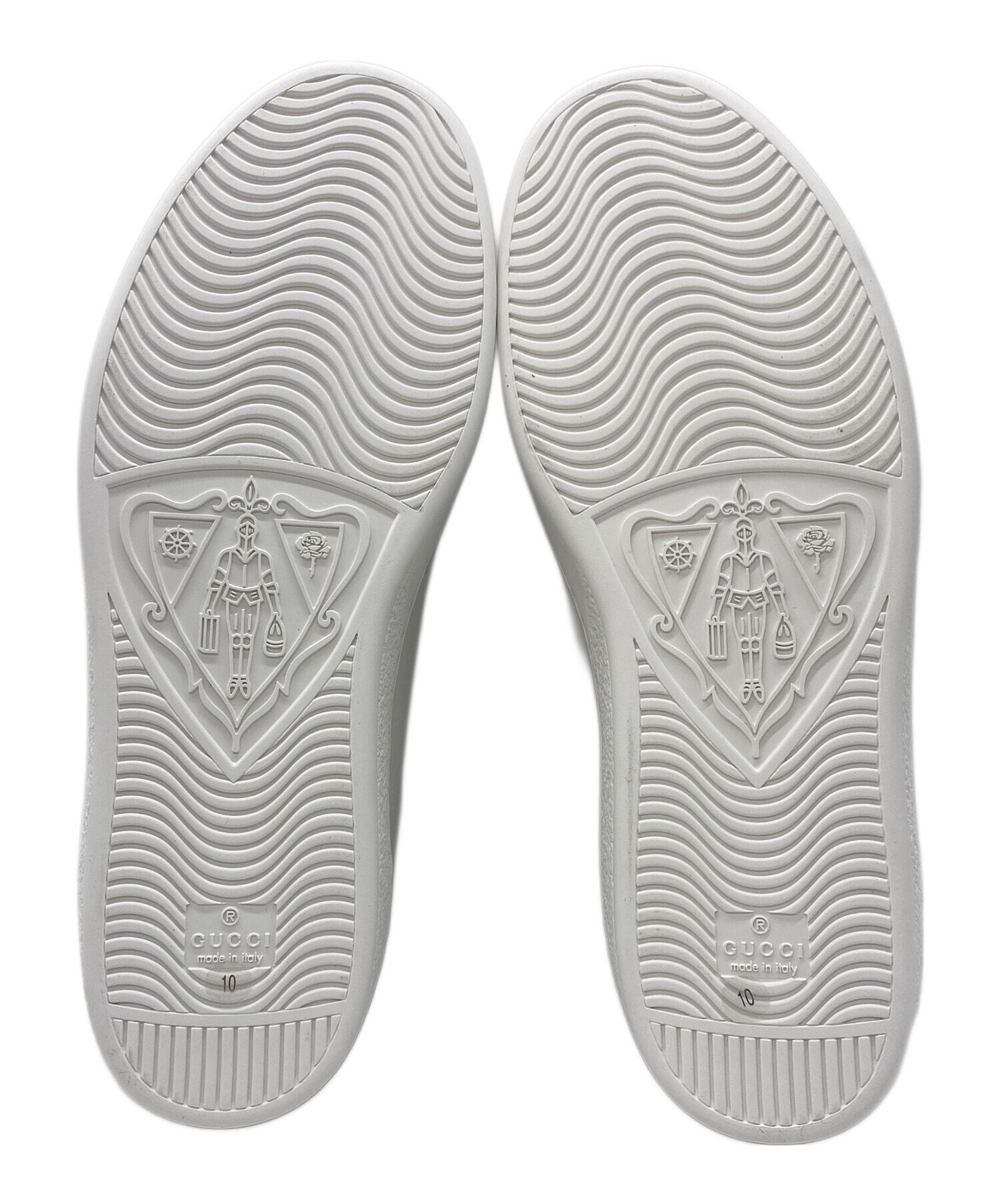中古・古着通販】GUCCI (グッチ) ローカットスニーカー ホワイト