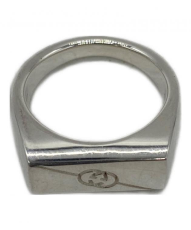 中古・古着通販】GUCCI (グッチ) シルバーリング シルバー サイズ:16号