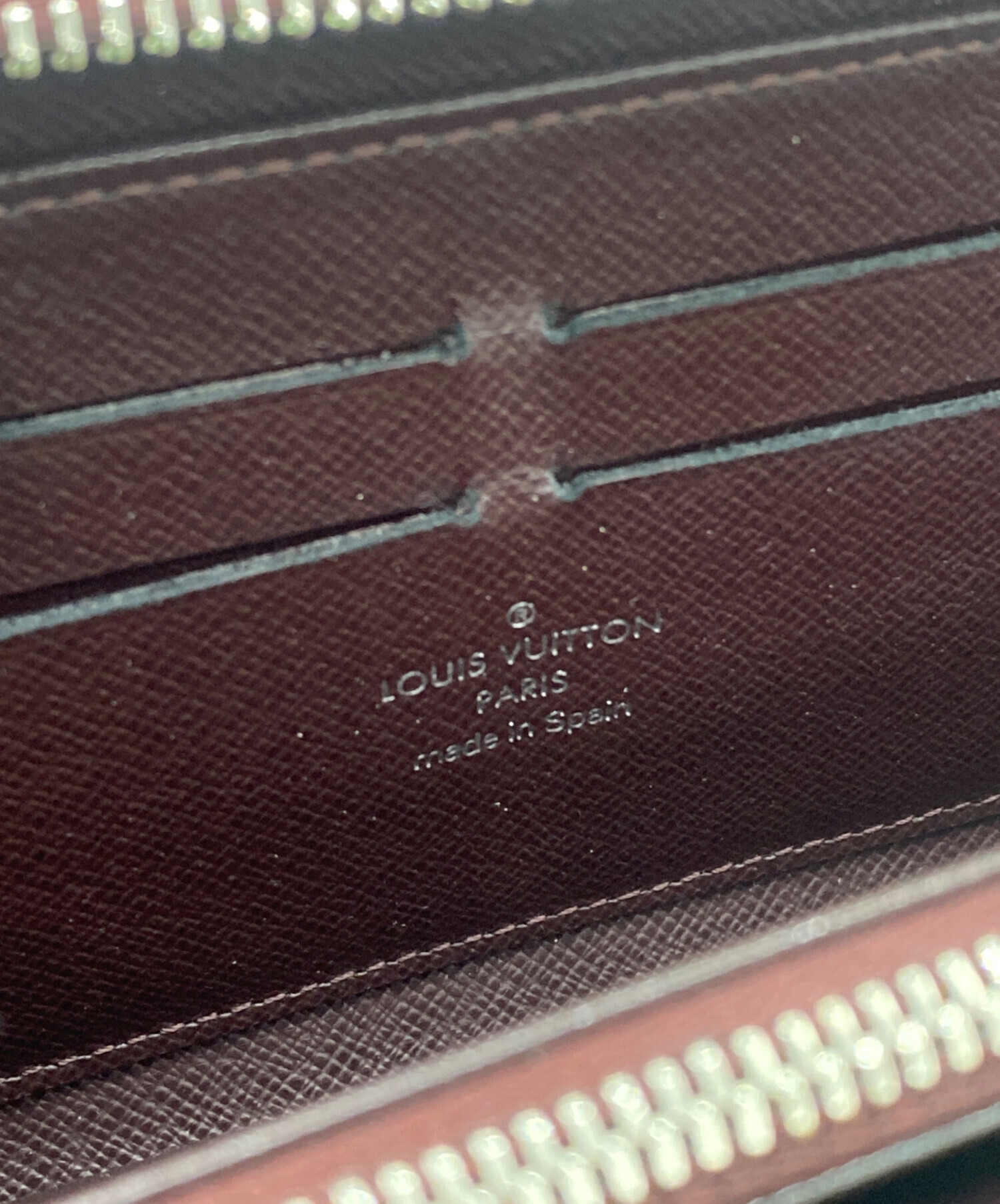 中古・古着通販】LOUIS VUITTON (ルイ ヴィトン) ラウンドファスナー長