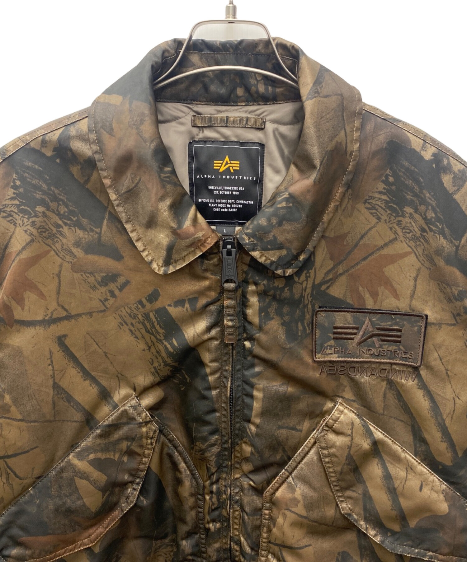 中古・古着通販】ALPHA INDUSTRIES (アルファインダストリーズ) WIND