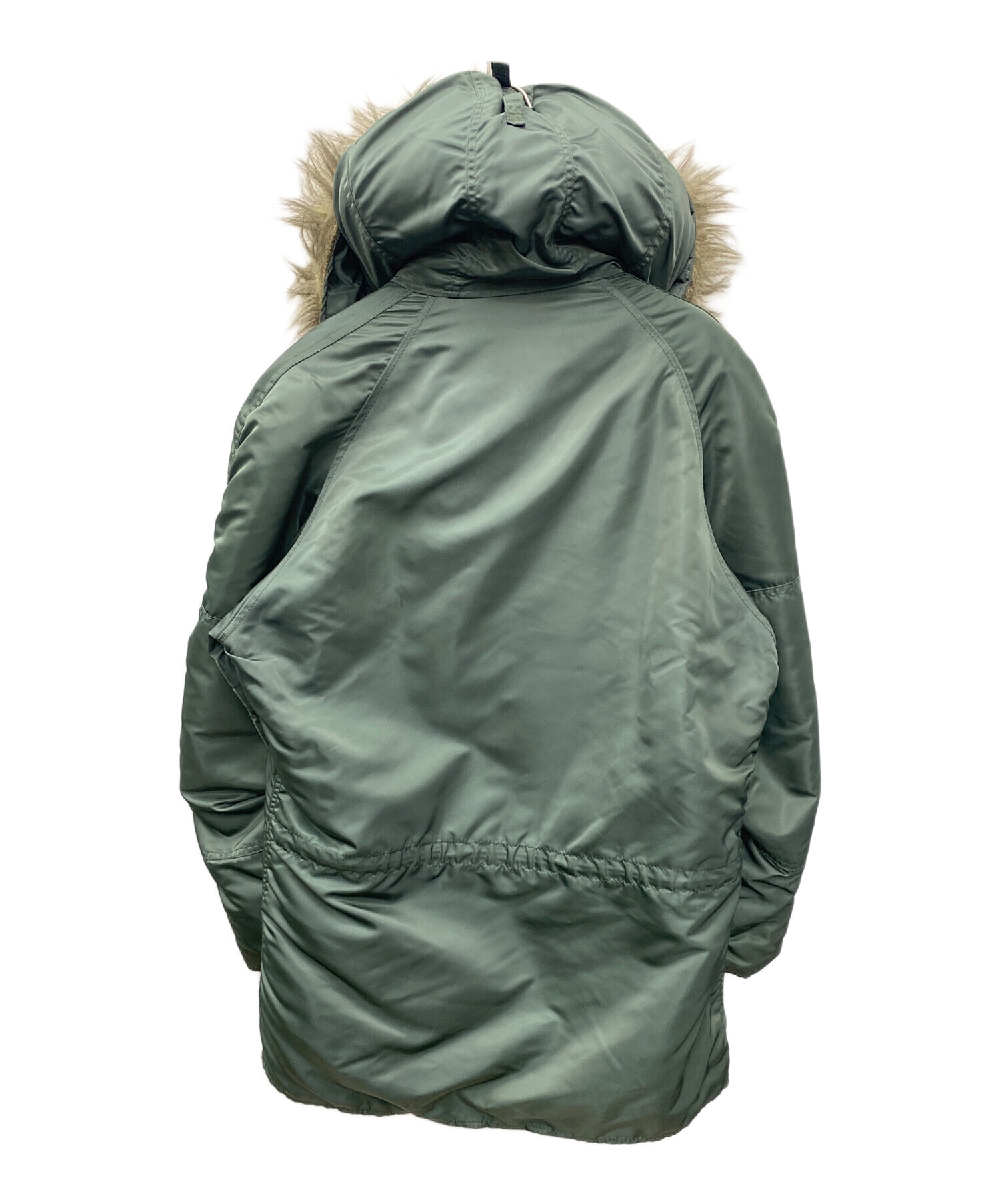 【美品】アルファインダストリーズ セージグリーン N3B フライトジャケット 中古・古着通販】ALPHA (アルファ) N-3Bフライトジャケット セージ