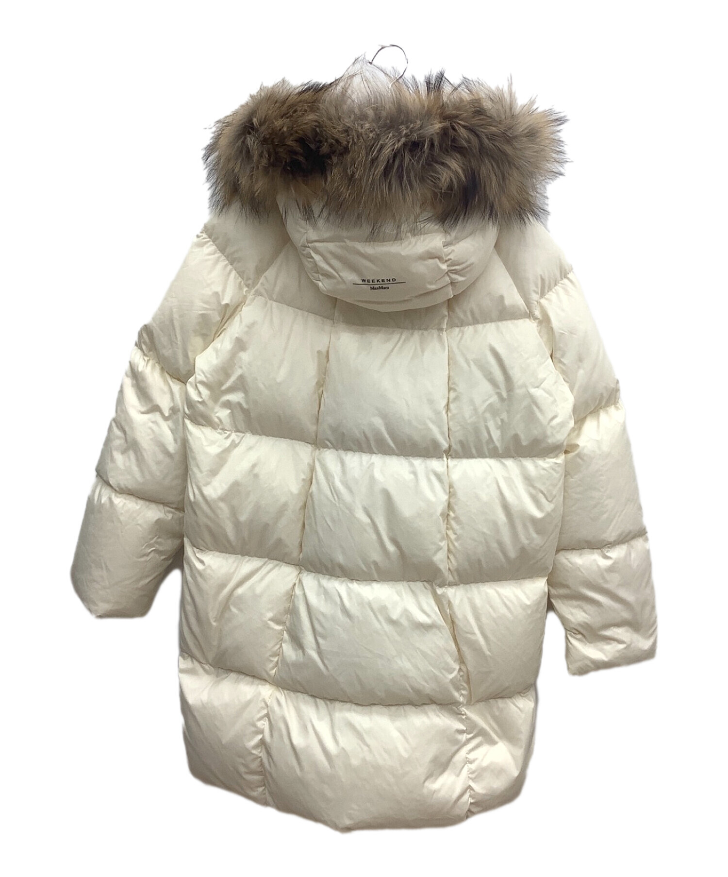 中古・古着通販】MaxMara (マックスマーラ) ダウンコート ホワイト