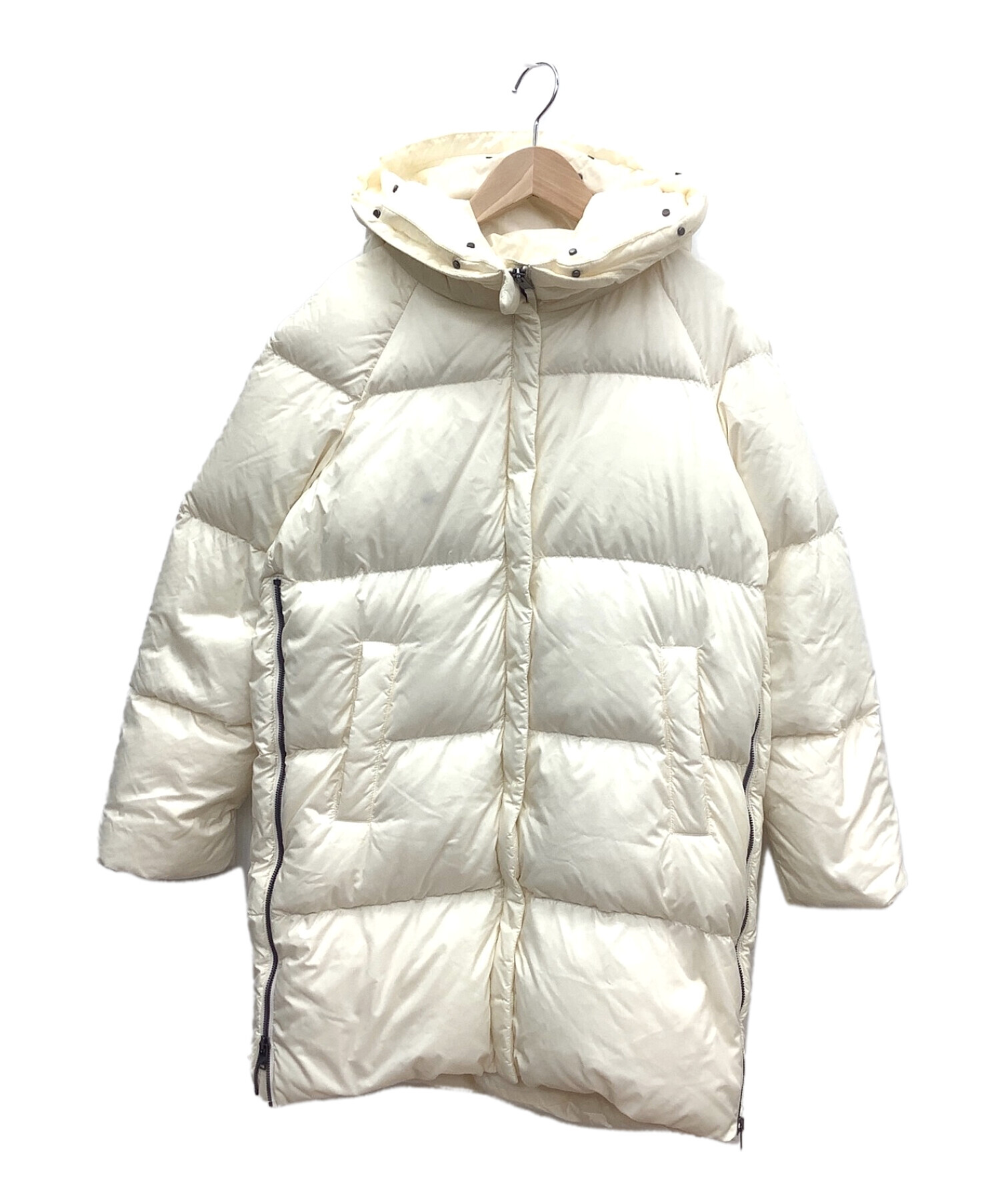 中古・古着通販】MaxMara (マックスマーラ) ダウンコート ホワイト