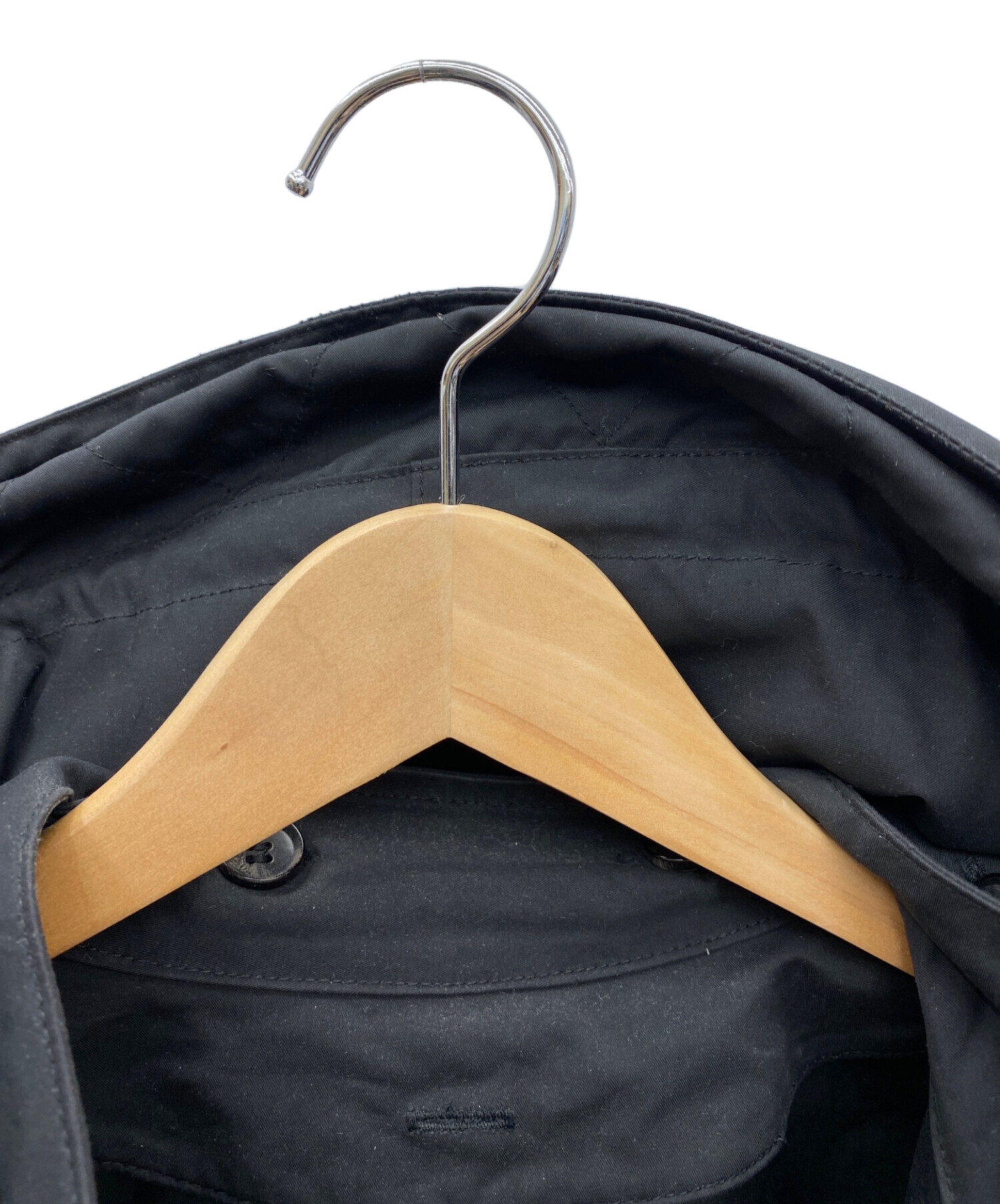 中古・古着通販】THE RERACS (ザ リラクス) モッズコート ブラック