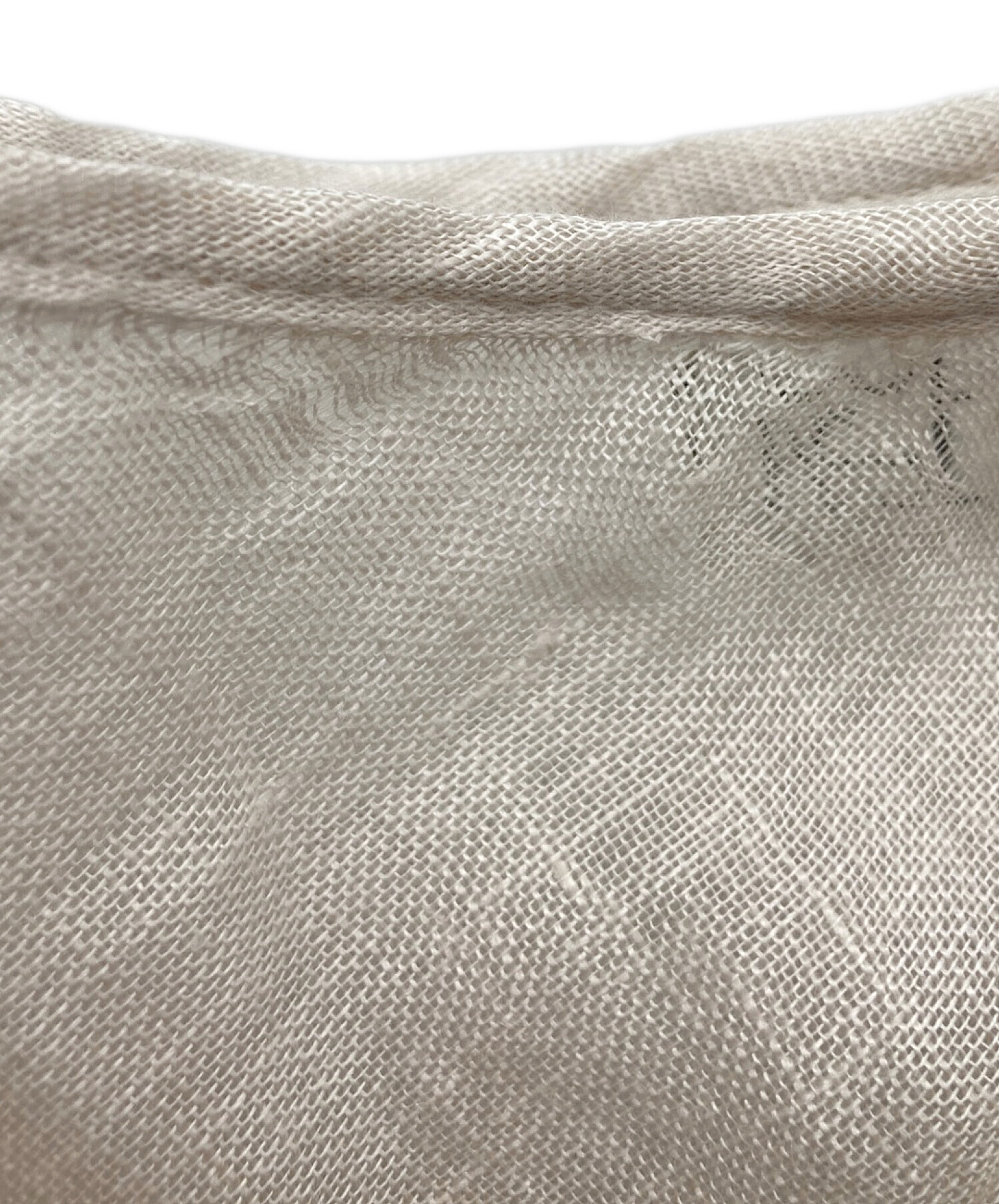 中古・古着通販】BASERANGE (ベースレンジ) リネンワンピース ベージュ  