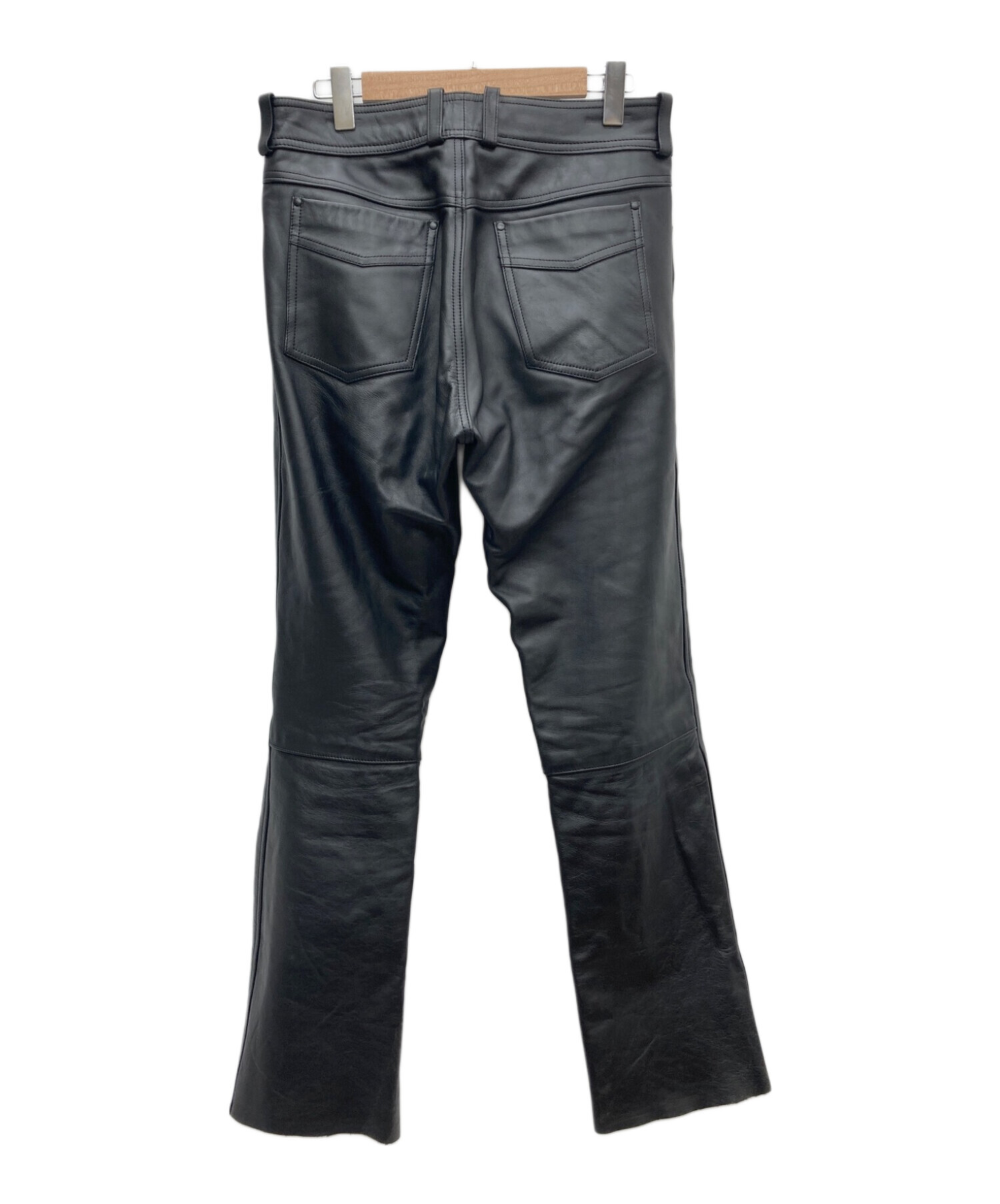 KOMINE 黒レザーパンツ Lサイズ 中古・古着通販】komine (コミネ) レザーパンツ ブラック サイズ:4L