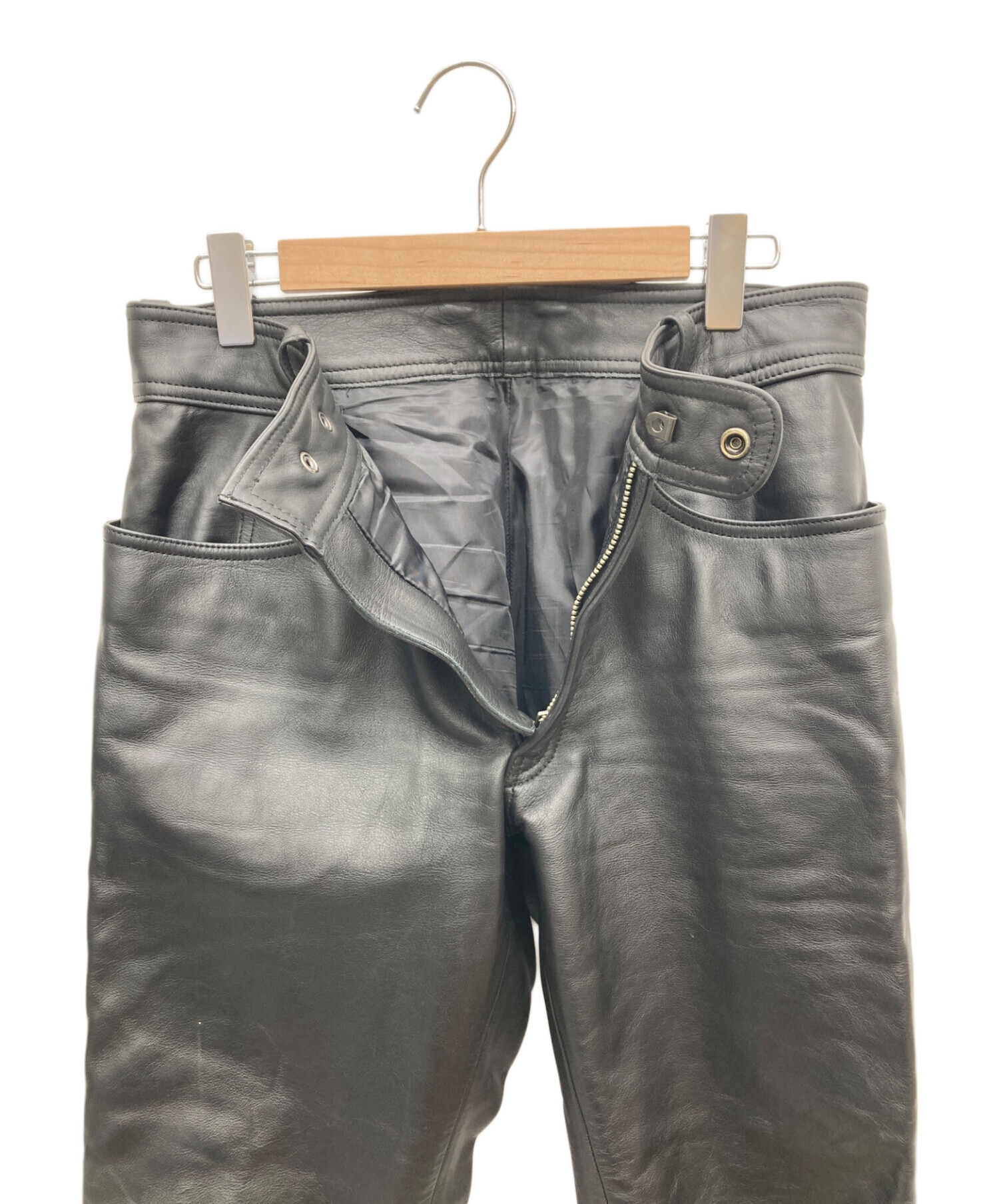 公式コミネ KOMINE PK-757 R-SPEC レザーメッシュパンツ #24□ コミネ