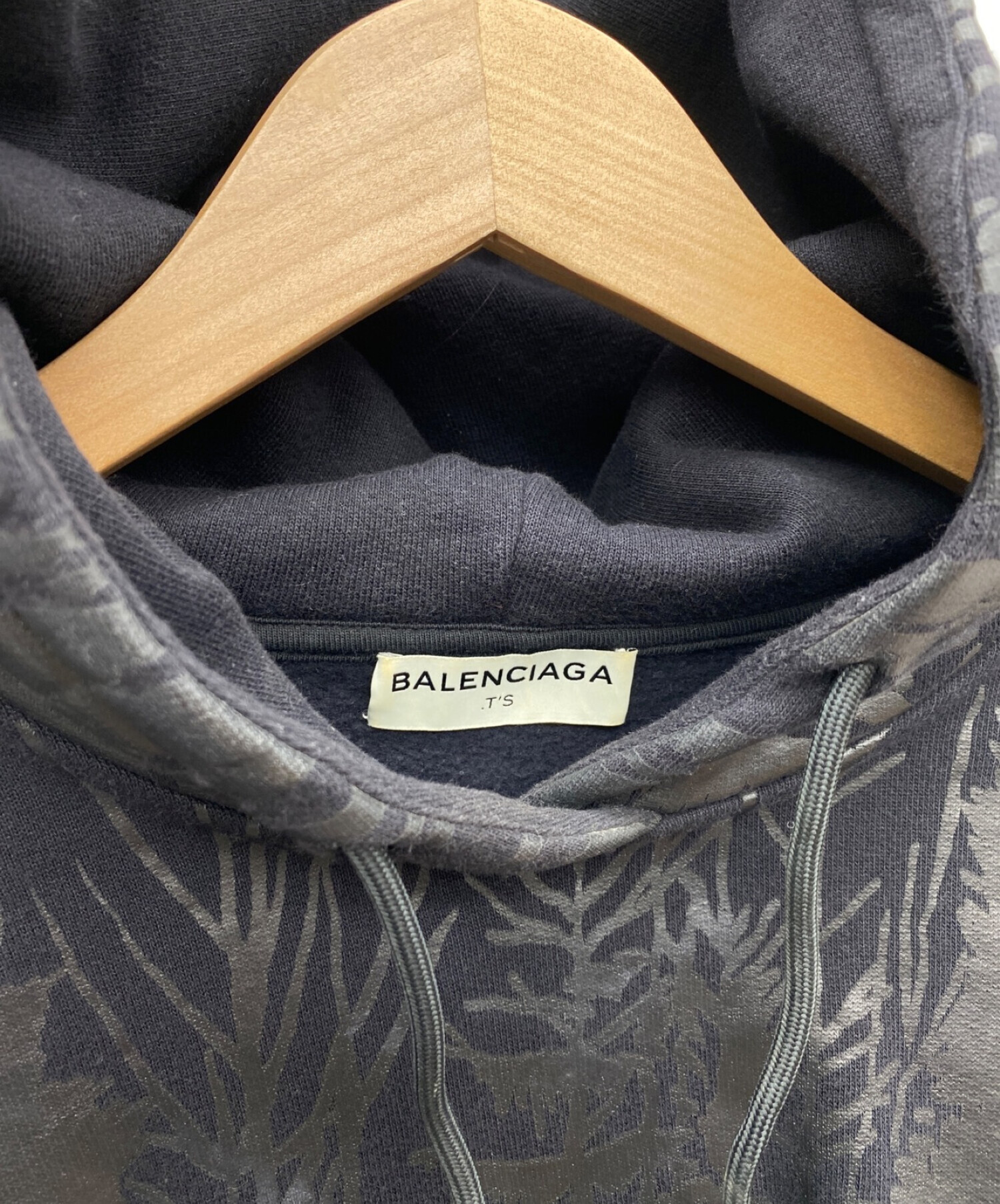 中古・古着通販】BALENCIAGA (バレンシアガ) プリントパーカー