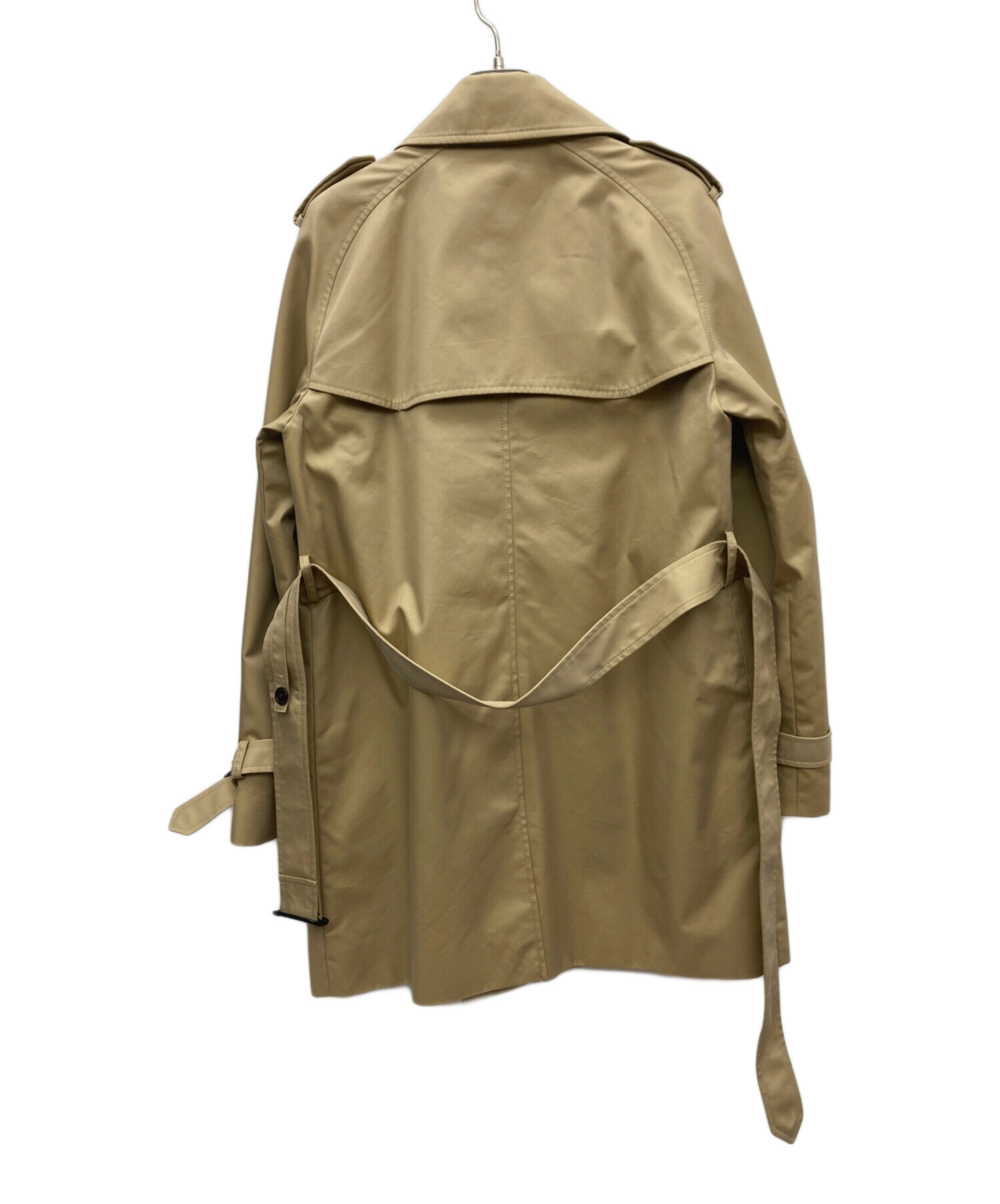 中古・古着通販】COACH (コーチ) トレンチコート ブラウン×ブラック