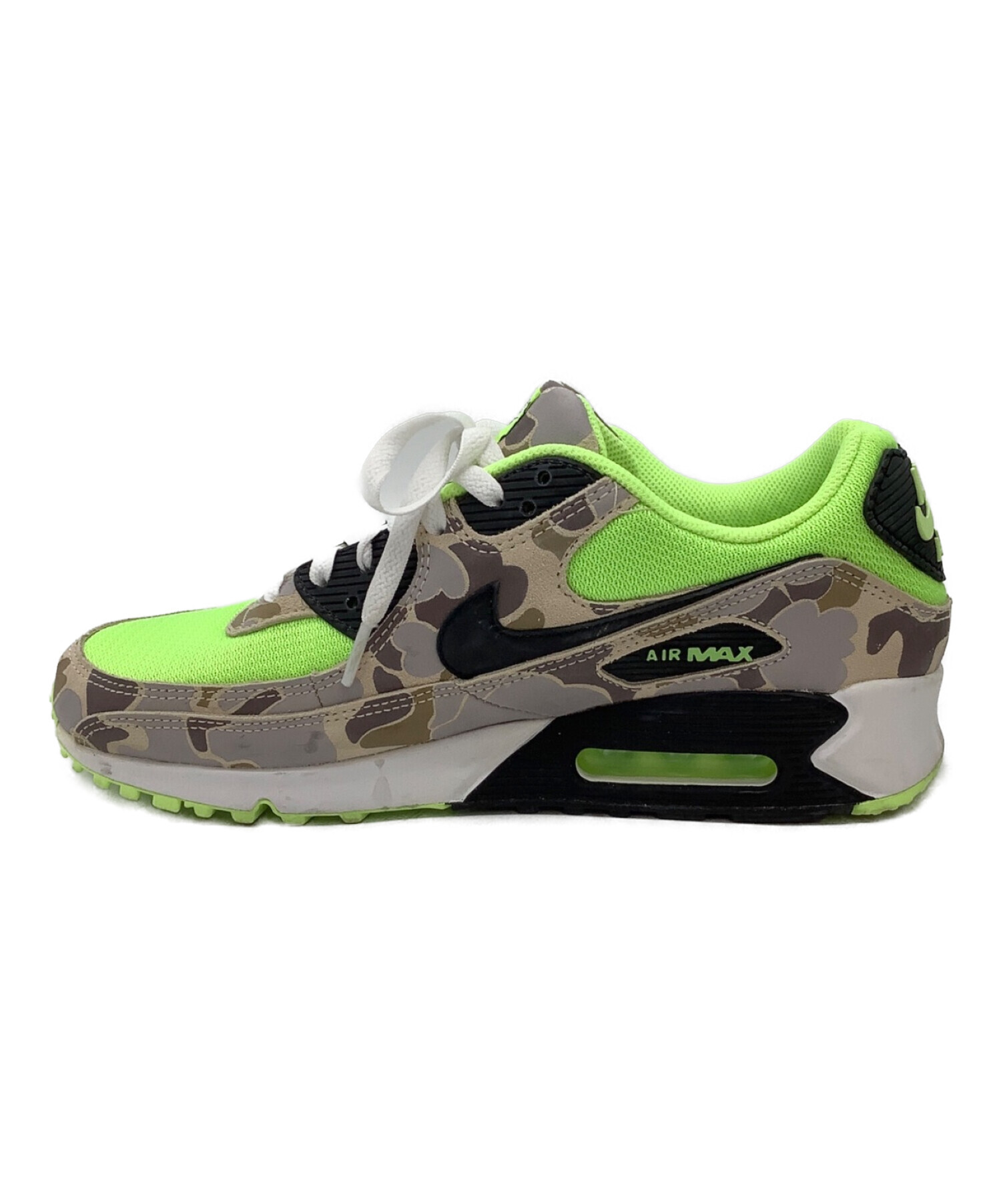 中古・古着通販】NIKE (ナイキ) AIR MAX 90SP ベージュ×ライトグリーン 