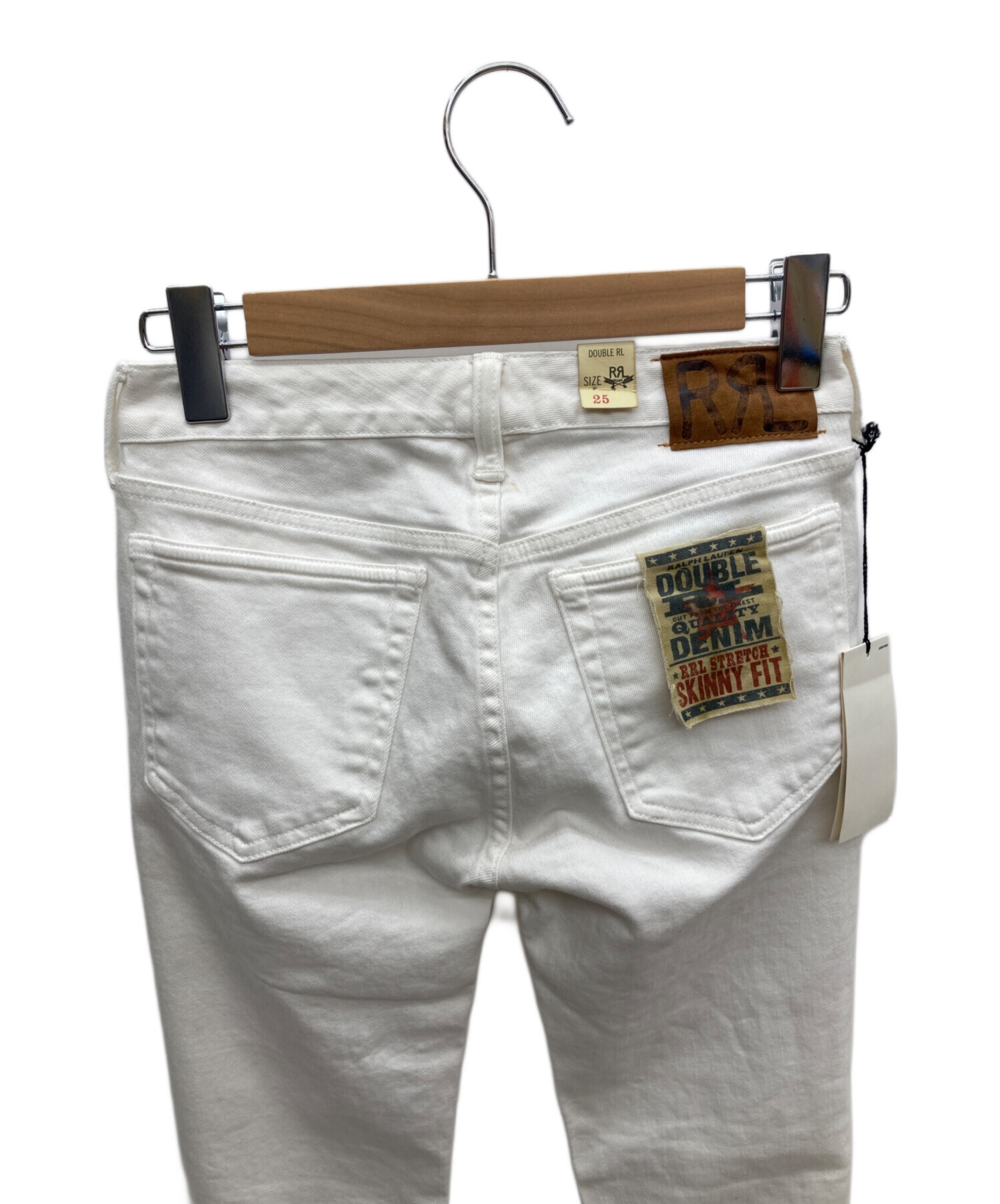 タグ付き未使用品 RRL ダブルアールエル skinnyfitスキニー デニム 中古・古着通販】DOUBLE RL (RRL) (ダブルアールエル) スキニーデニム