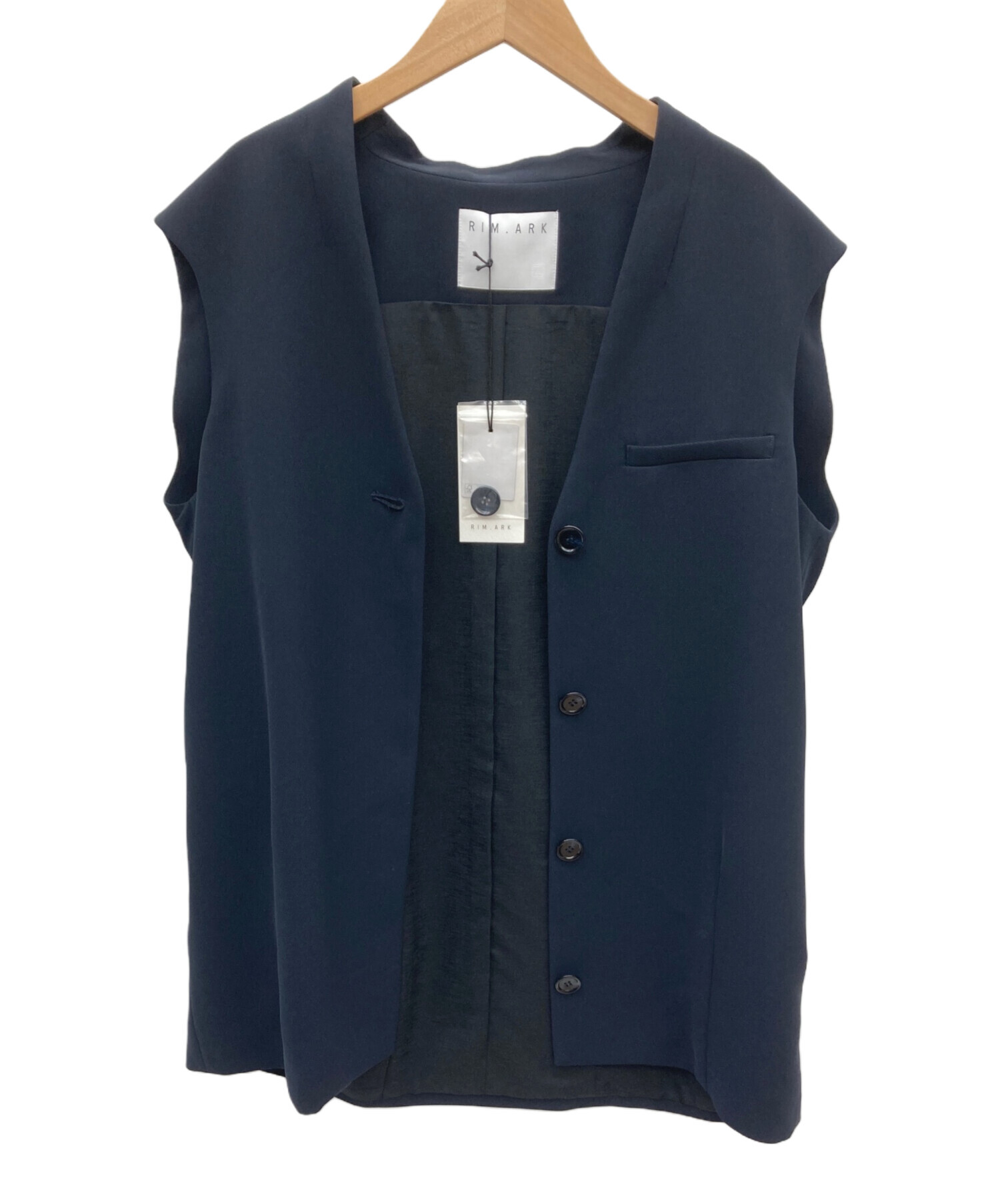 RIM.ARK Minimal cocoon vest セット38 ジレ 1068002367766475_03_4156w.jpeg