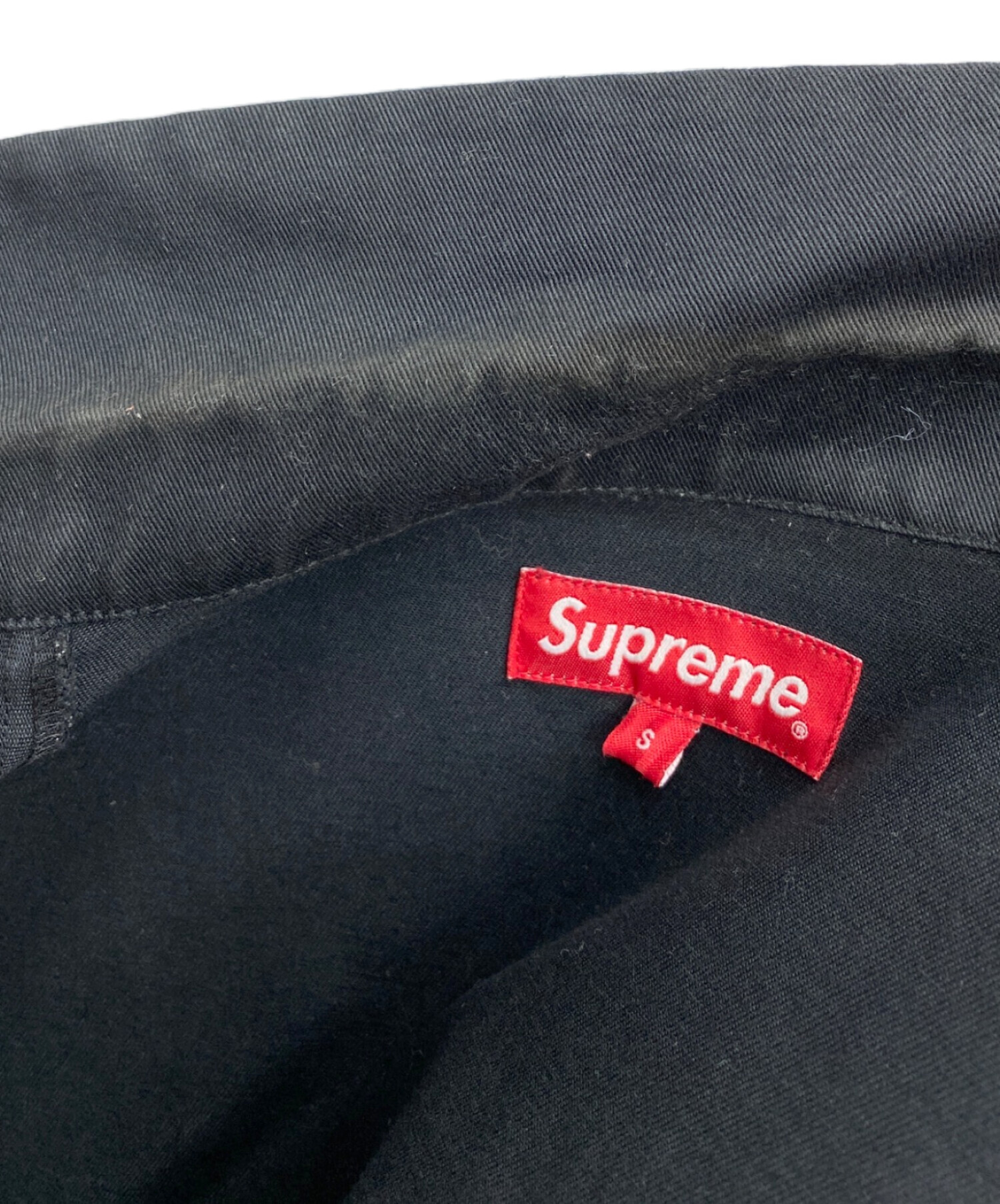 中古・古着通販】SUPREME (シュプリーム) ショップジャケット ブラック 