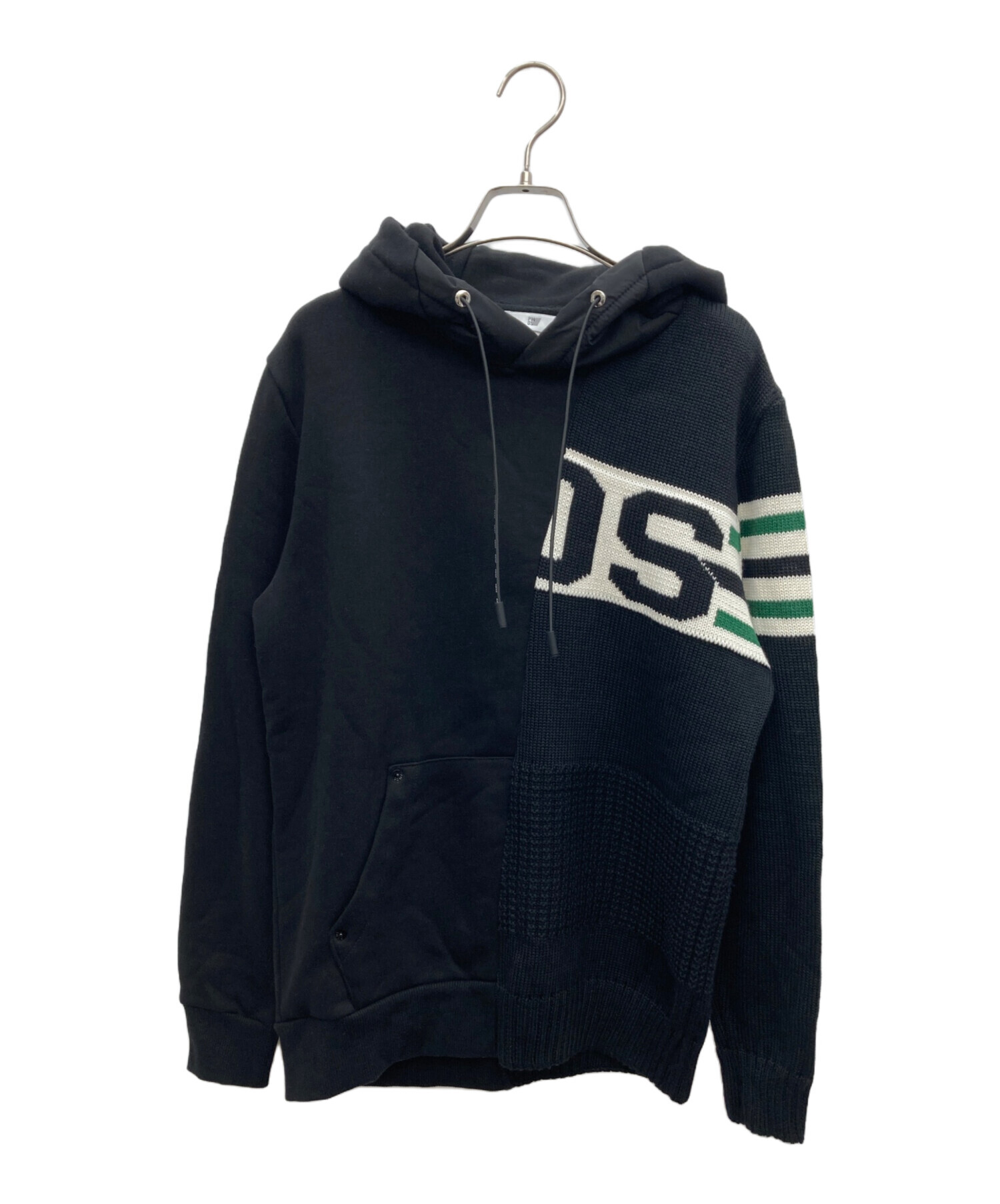 中古・古着通販】P.M.D.S (ピーエムディーエス) パーカー ブラック 