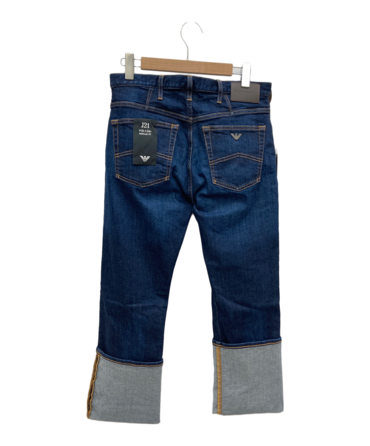 ◇ ●未使用● ARMANI JEANS アルマーニジーンズ タグ付き デニム パンツ ジーンズ EU 32 USA 31 インディゴ # ◆ 1000027290124 ARMANI JEANS（デニム⁄ジーンズ）のフリマアイテム一覧