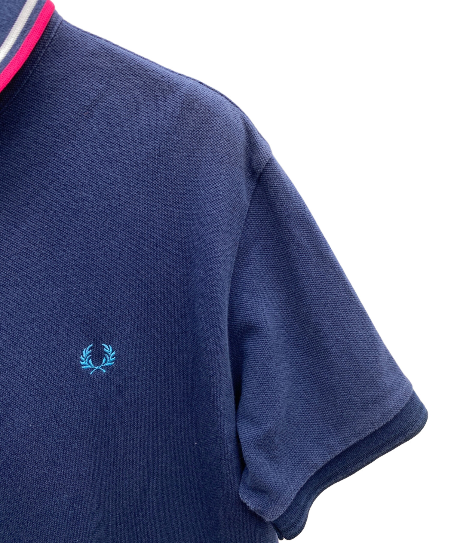 中古・古着通販】FRED PERRY (フレッドペリー) ポロシャツ ネイビー