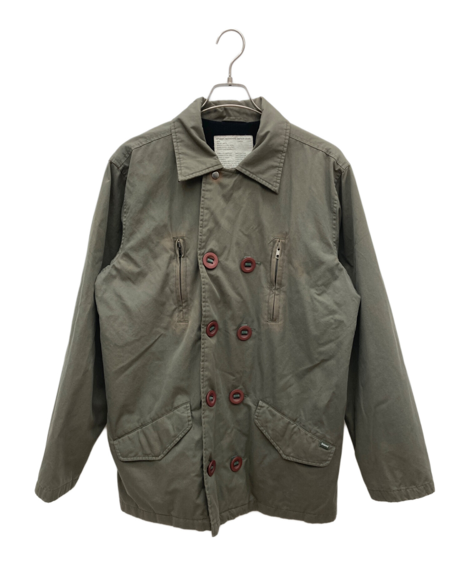 中古・古着通販】stussy (ステューシー) ミリタリージャケット 