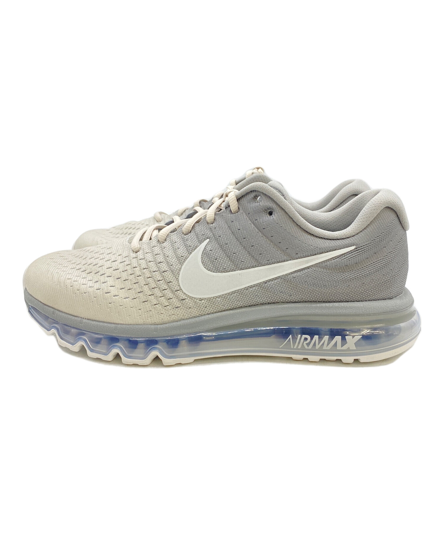 中古・古着通販】NIKE (ナイキ) Air Max 2017 グレー×ホワイト サイズ 