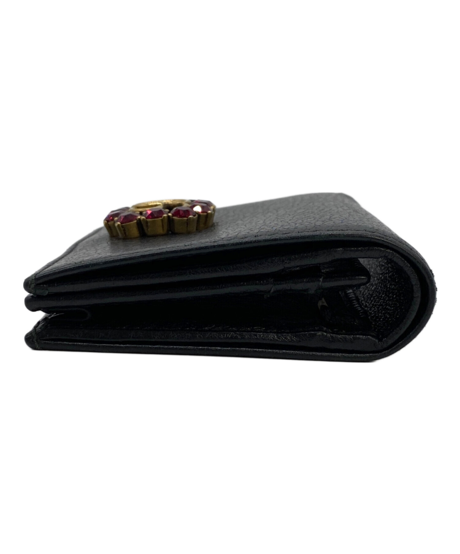 中古・古着通販】GUCCI (グッチ) GGマーモント コンパクトウォレット 