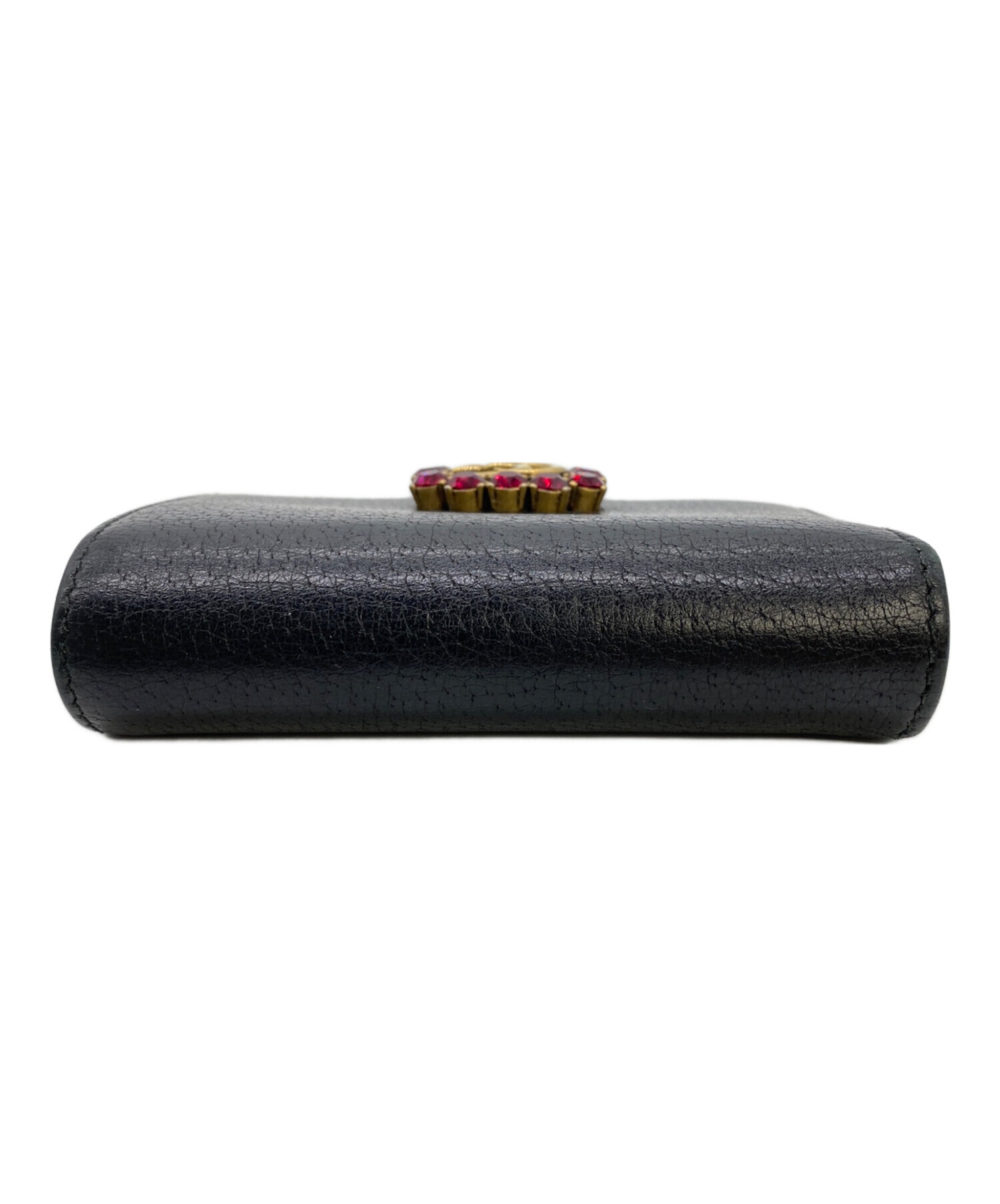 中古・古着通販】GUCCI (グッチ) GGマーモント コンパクトウォレット 