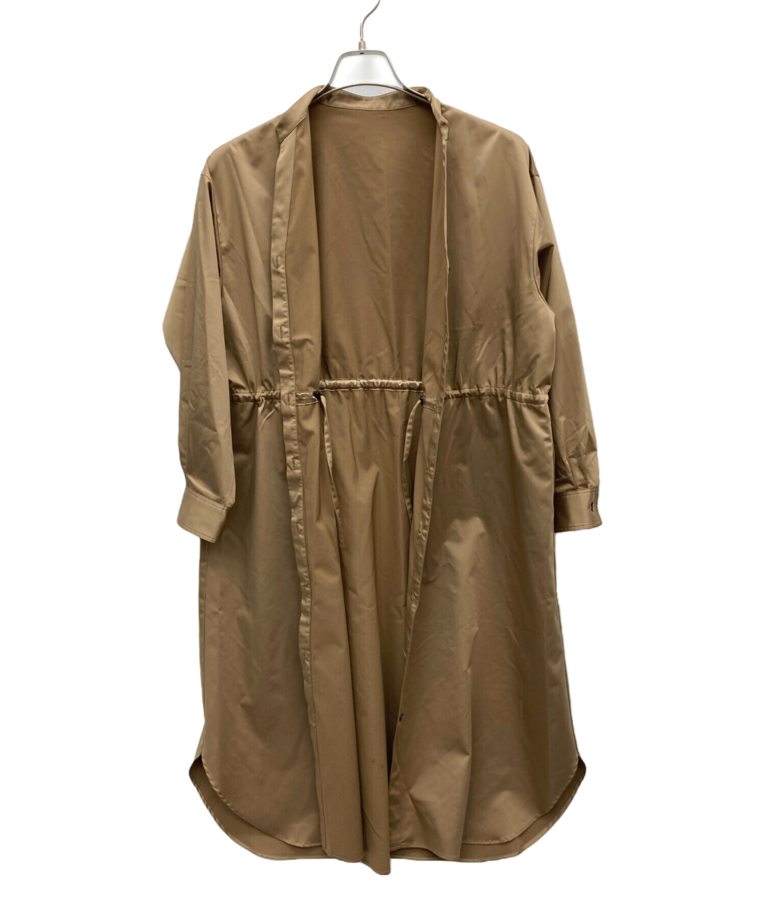 中古・古着通販】SOEJU (ソージュ) リモンタコートワンピース ブラウン