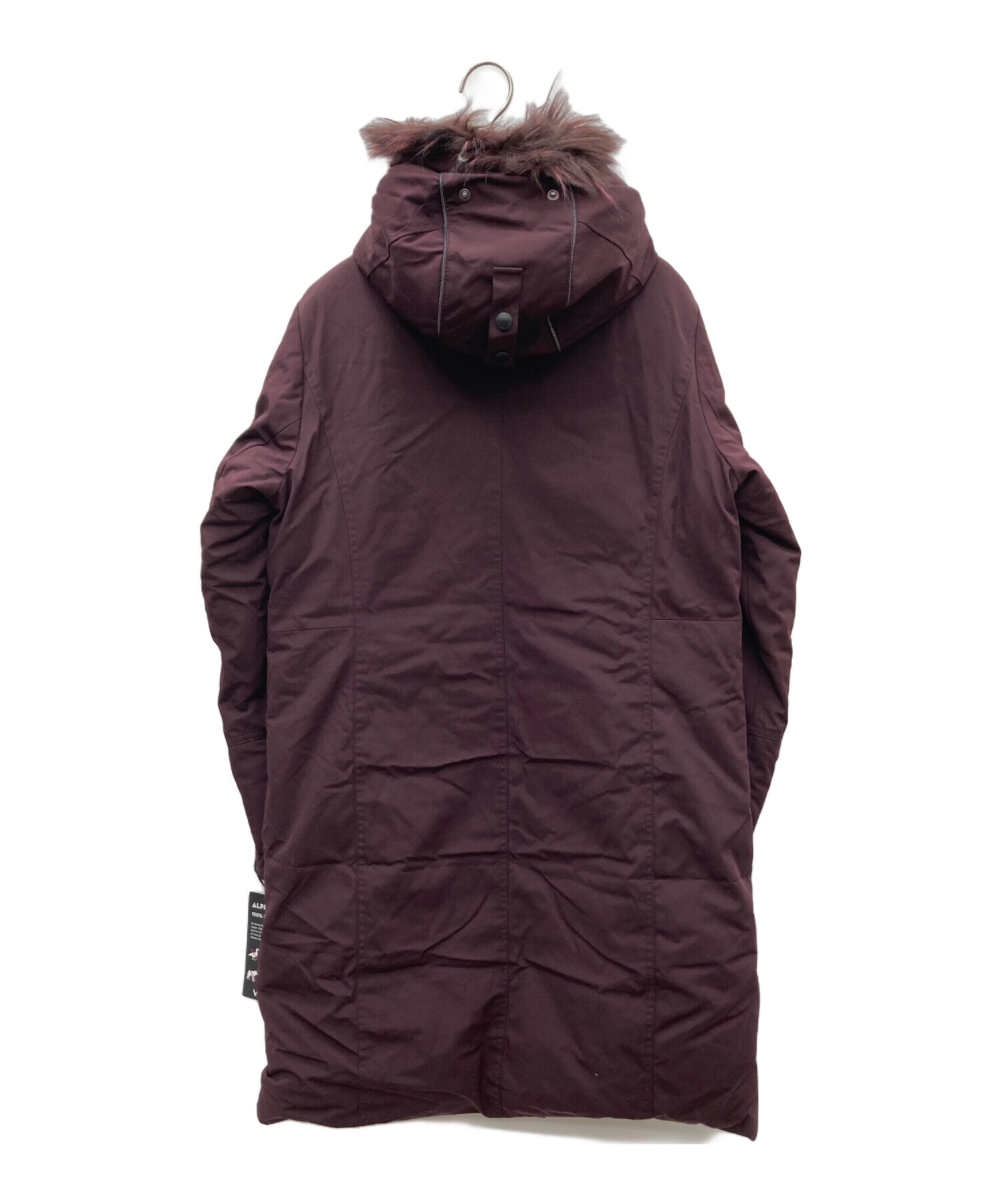 no brand ノーブランド ファー付き ダウンジャケット L ボルドー 中綿 アウター【新古品】【中古】【no brand】 no brand ノーブランド ファー付き ダウンジャケット L ボルドー 中綿
